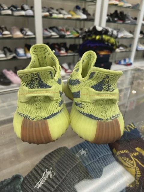 adidas Yeezy Boost 350 V2 Semi Frozen Yellow No box  • Pre-Owned [5033] 5