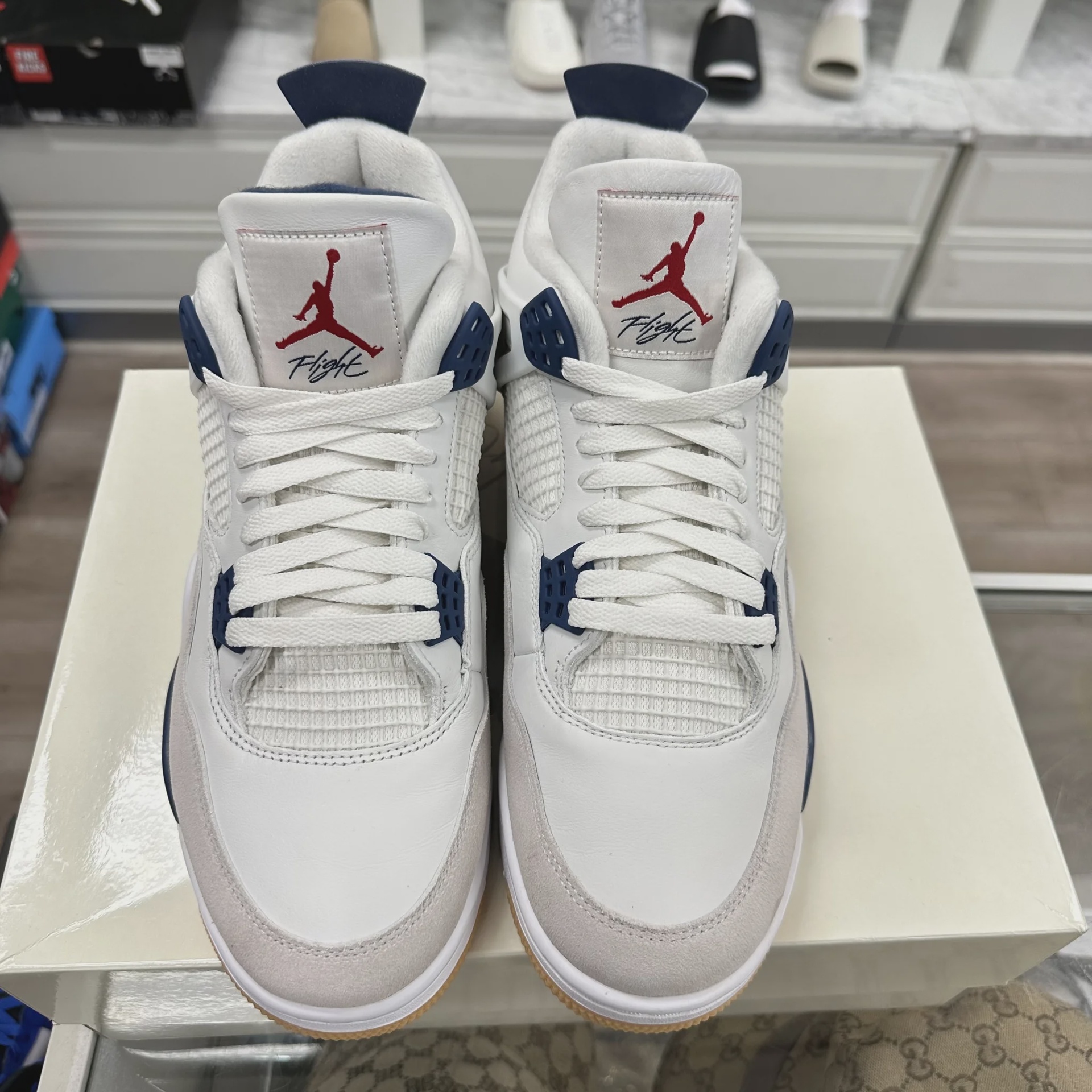 Air Jordan 4 Retro SB Navy • Pre-Owned [1442] - photo 7