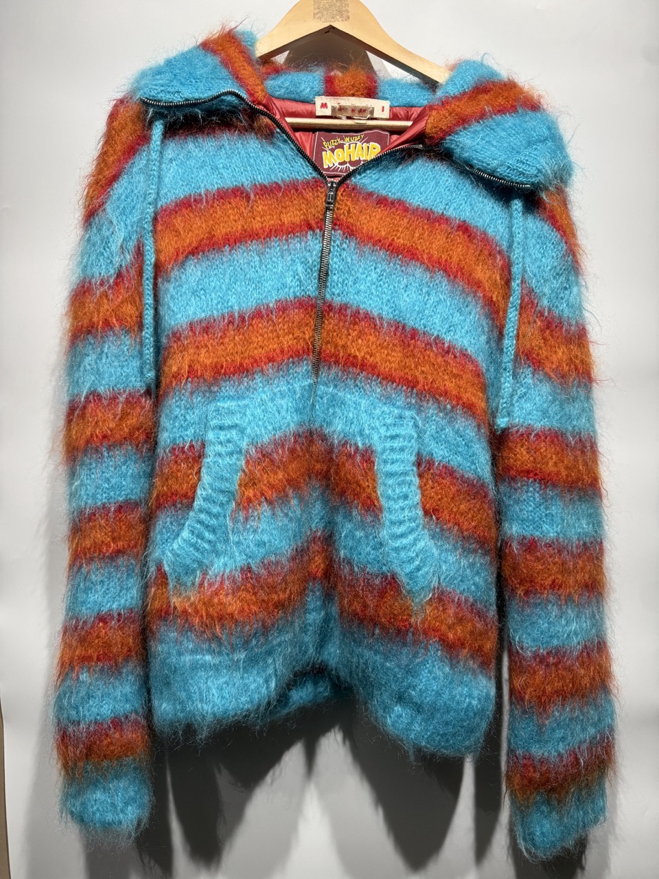 Marni Mohair & Hooded Cardigan