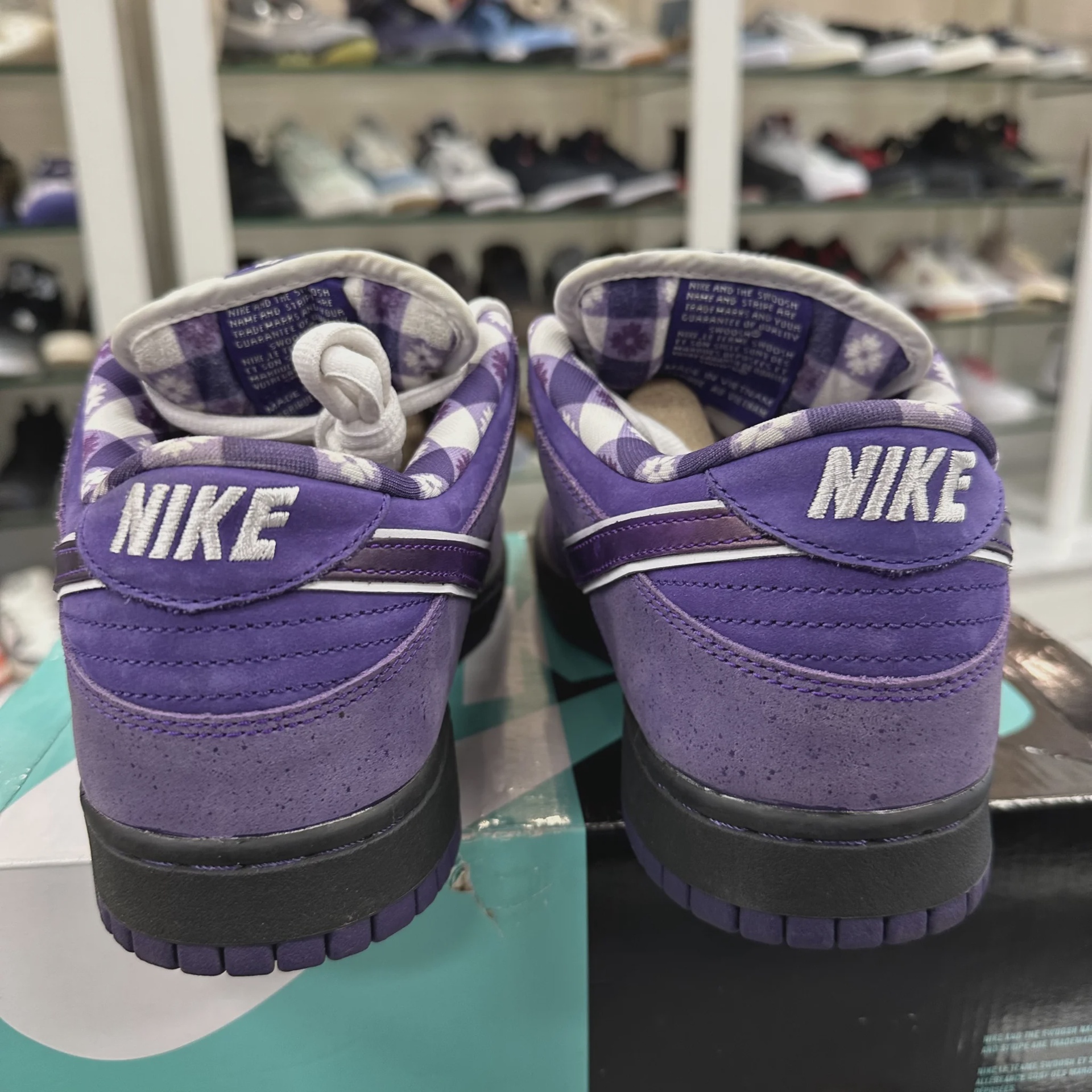 Nike SB Dunk Low Concepts Purple Lobster • Pre-Owned [5445] - photo 6