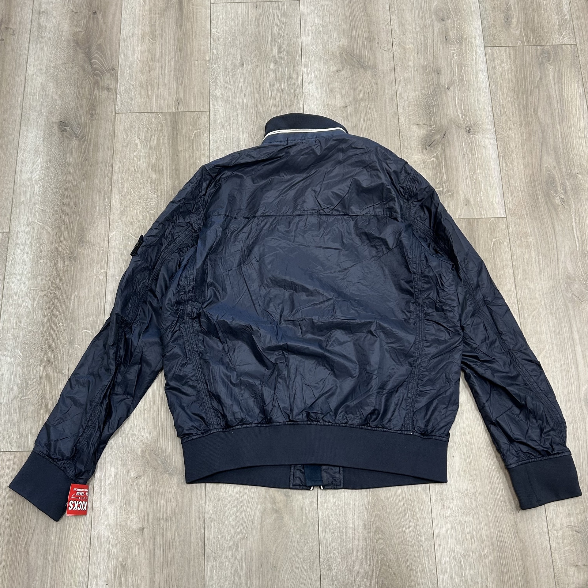 Stone Island Blue Zip Up Sport Jacket - Pre-Owned 2