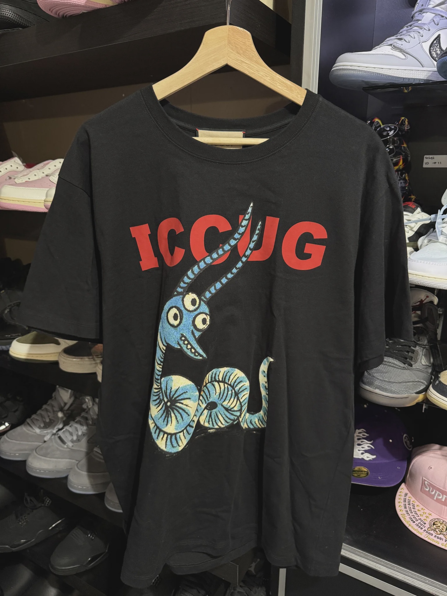 Gucci Gucci Iccug Animal Print Tee - Size L