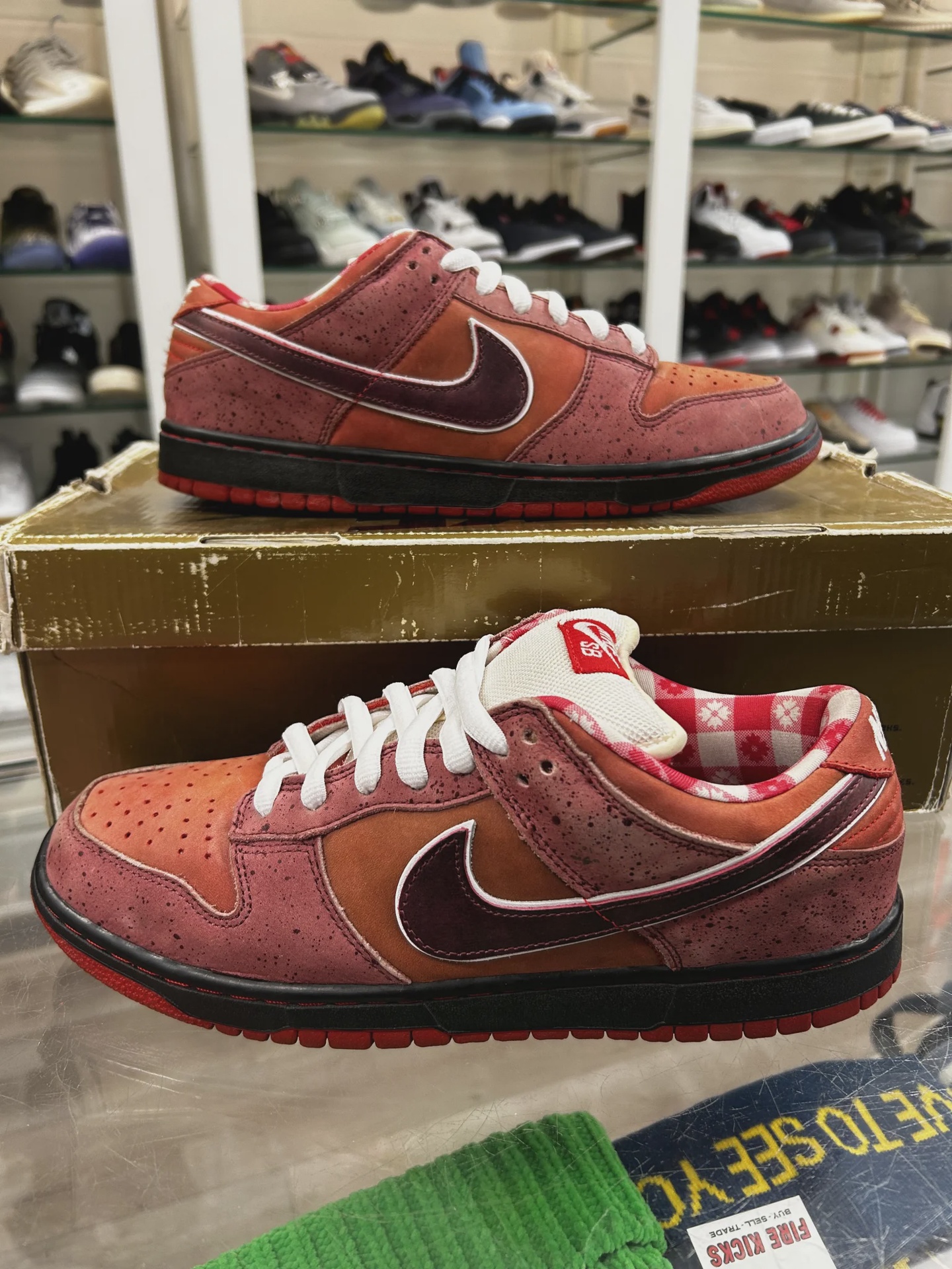 Nike Nike SB Dunk Low Concepts Red Lobster - Size US M 10