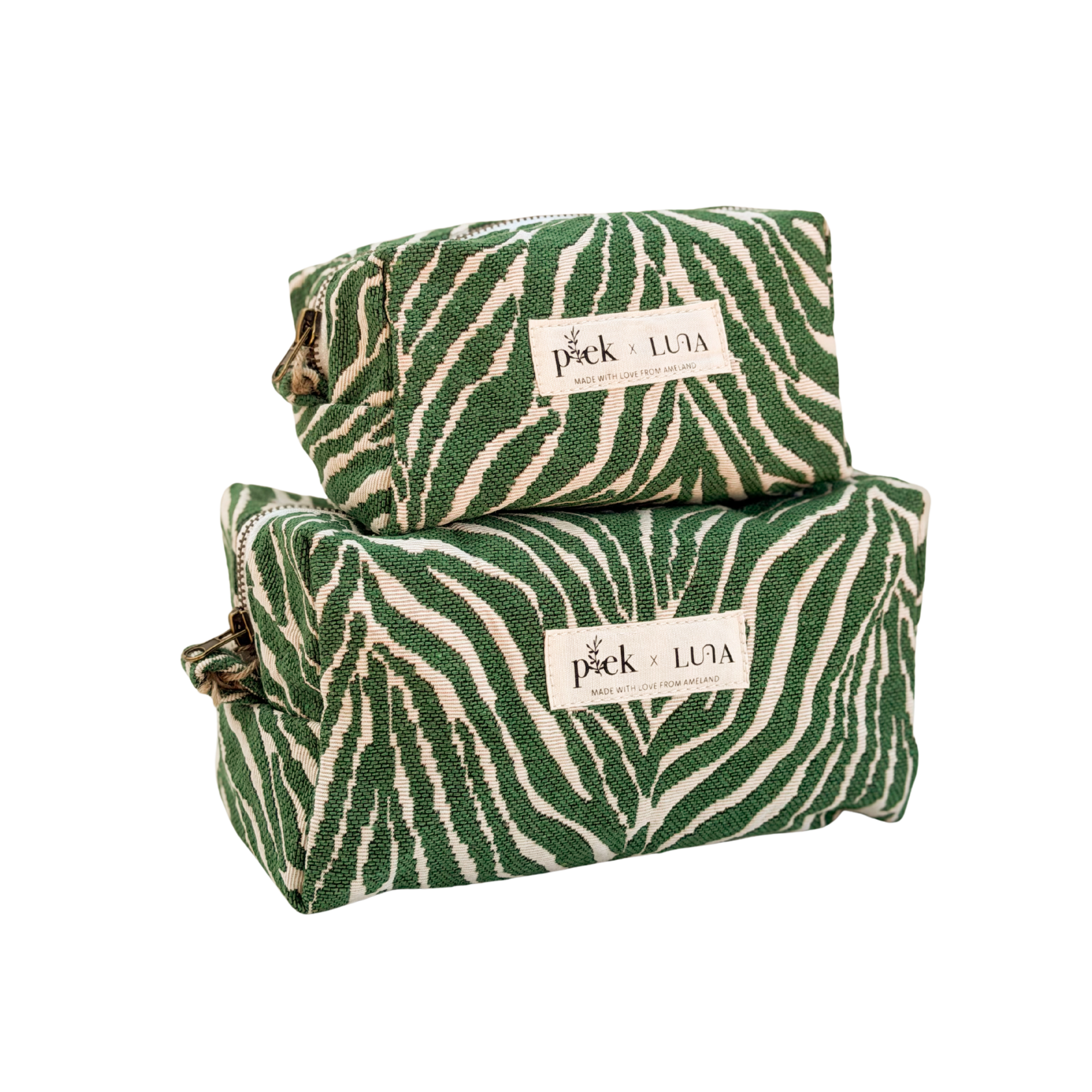 Make-up bag fem · Green — foto 1