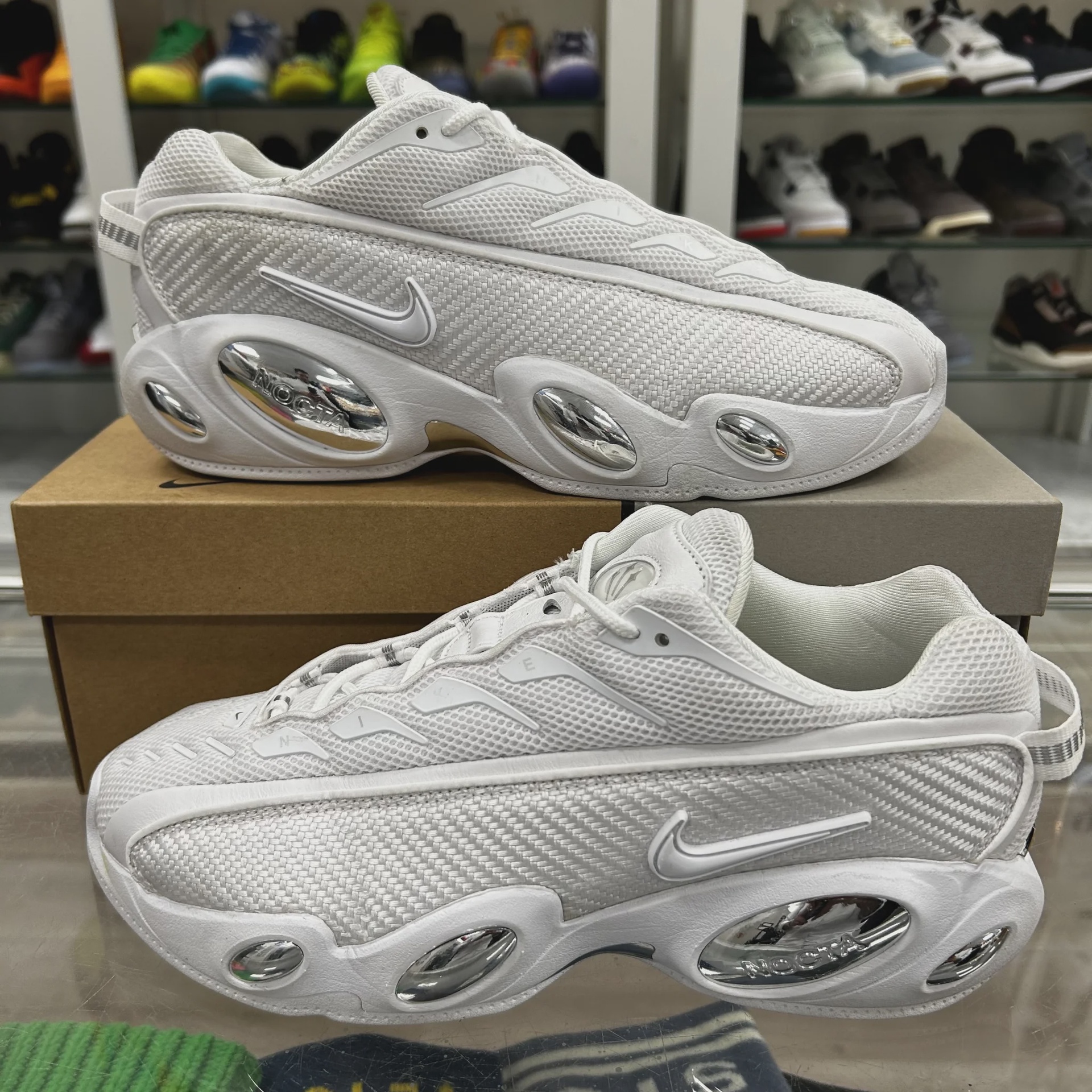 Nike Nike NOCTA Glide Drake White Chrome - Size US M 10.5