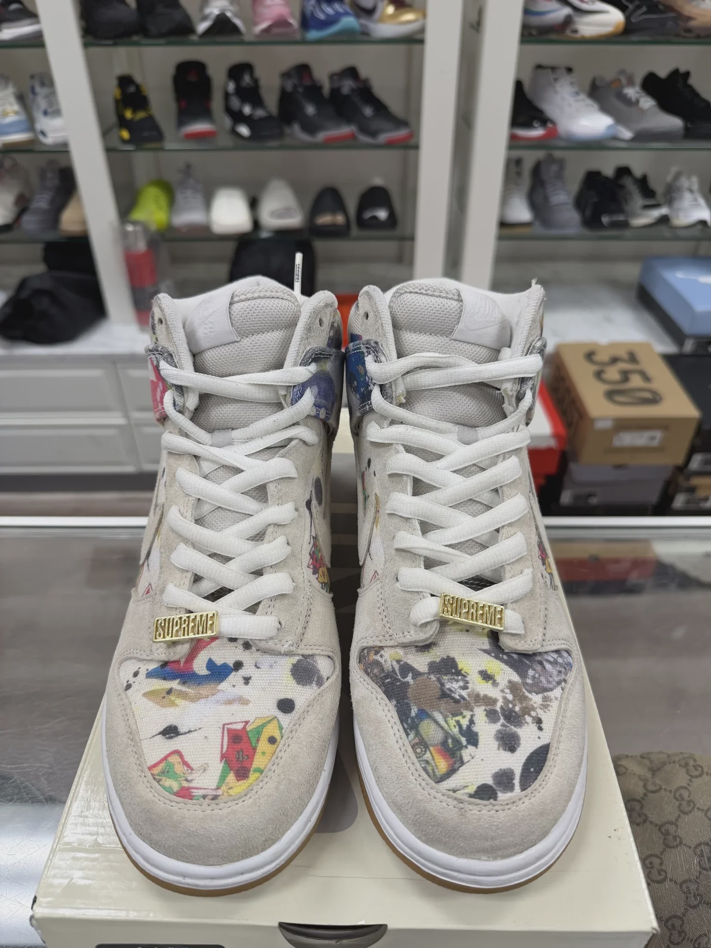 Nike SB Dunk High Supreme Rammellzee • Pre-Owned [2424] - photo 2