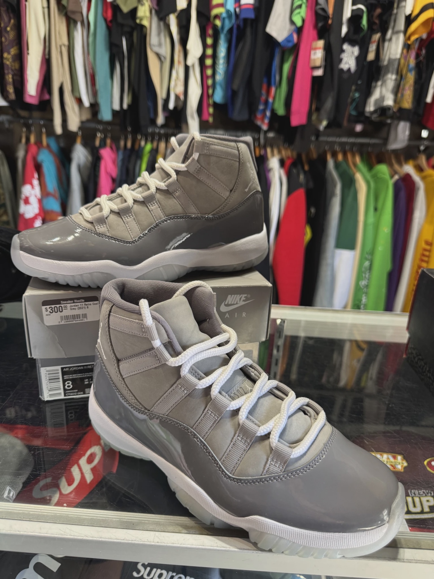 Jordan 11 Retro Cool Grey (2021) • Pre-Owned [8960]