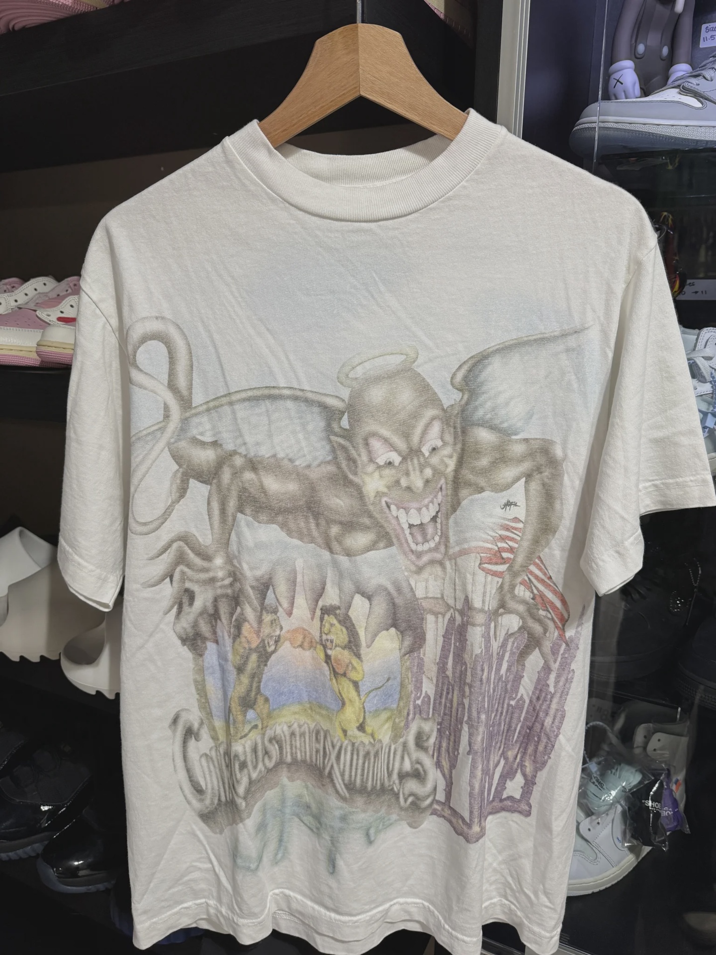 Travis Scott Travis Scott Utopia Circus Maximus Tee White M - Size M