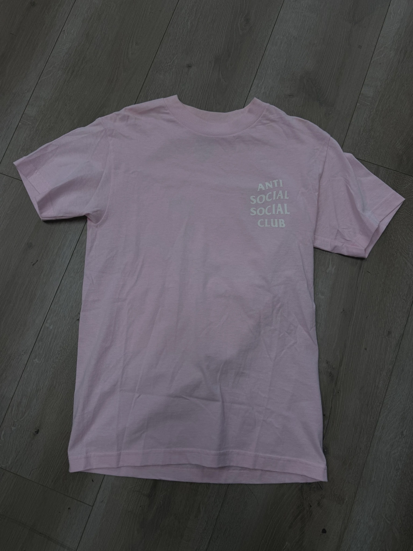 Anti Social Social Club Kkoch T-shirt Pink • Pre-Owned [5791]