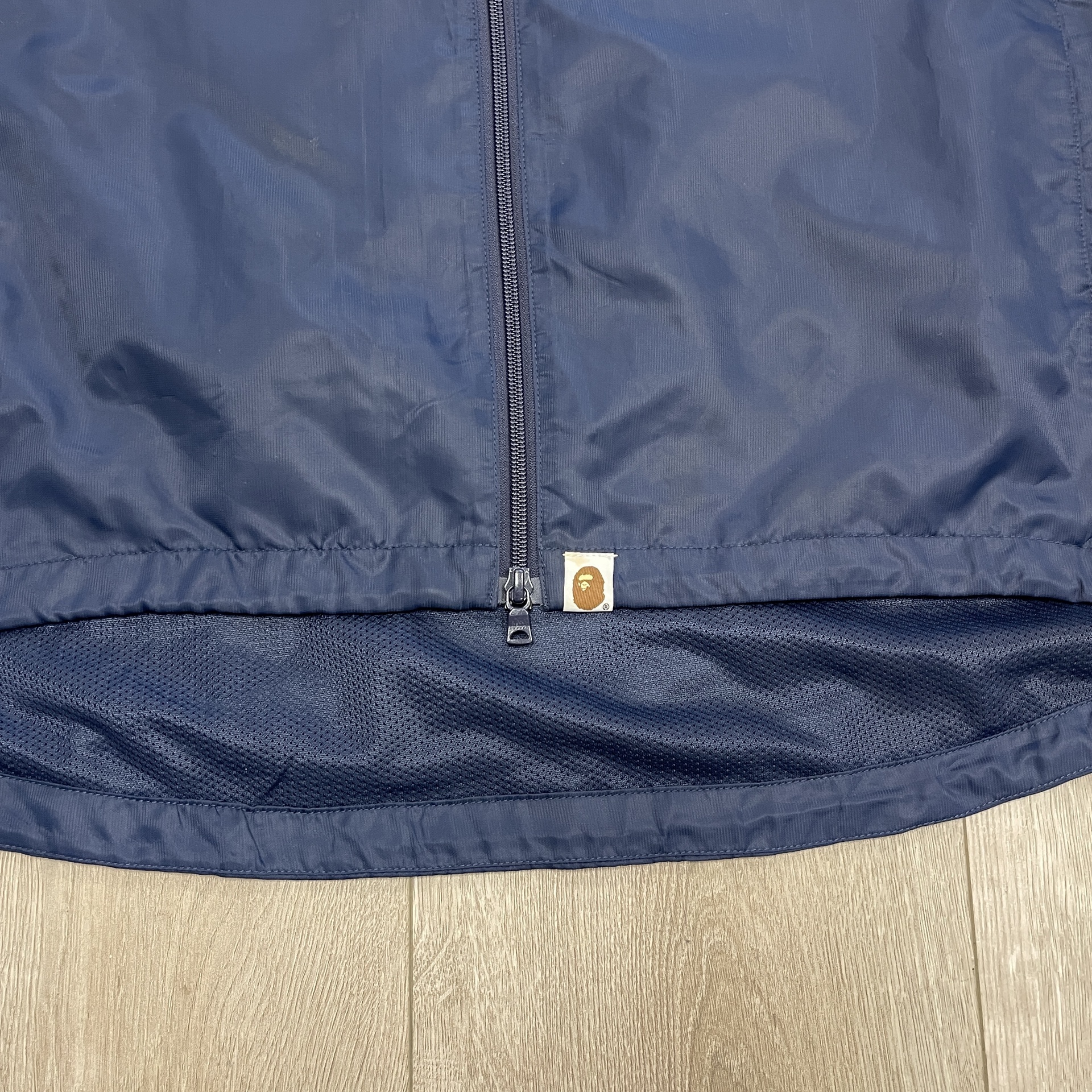 BAPE College Jacket Navy Blue - Pre-Owned 6