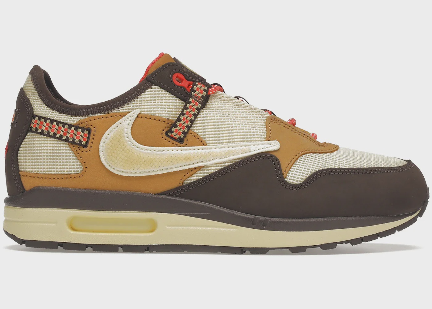 Nike Nike Air Max 1 Travis Scott Cactus Jack Baroque Brown - Size US M 10