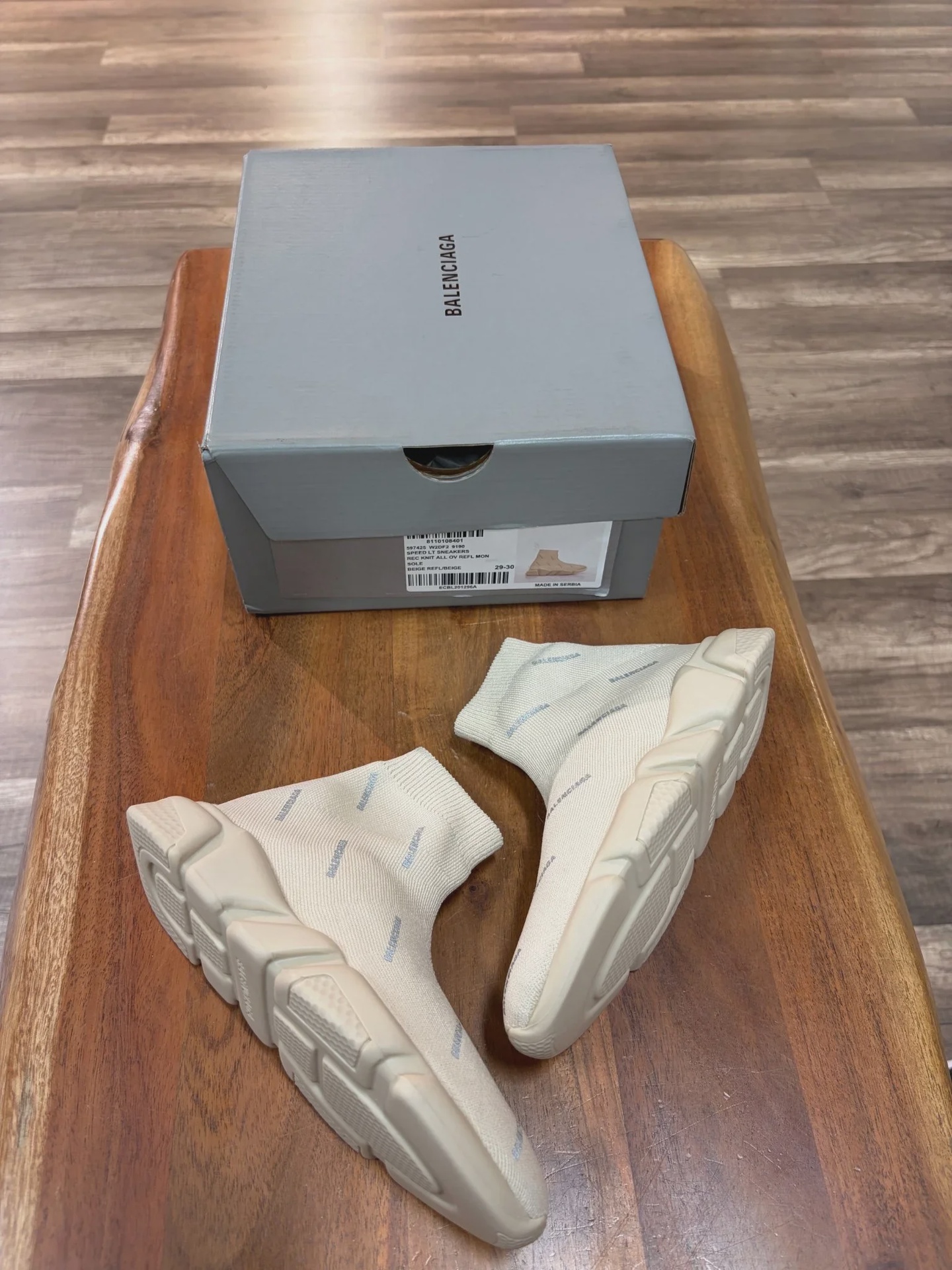 Balenciaga Balenciaga Speed Runner Tan (GS) - Size US TD 12C