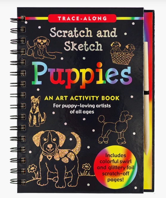Scratch - Sketch Art Activity Book (D)