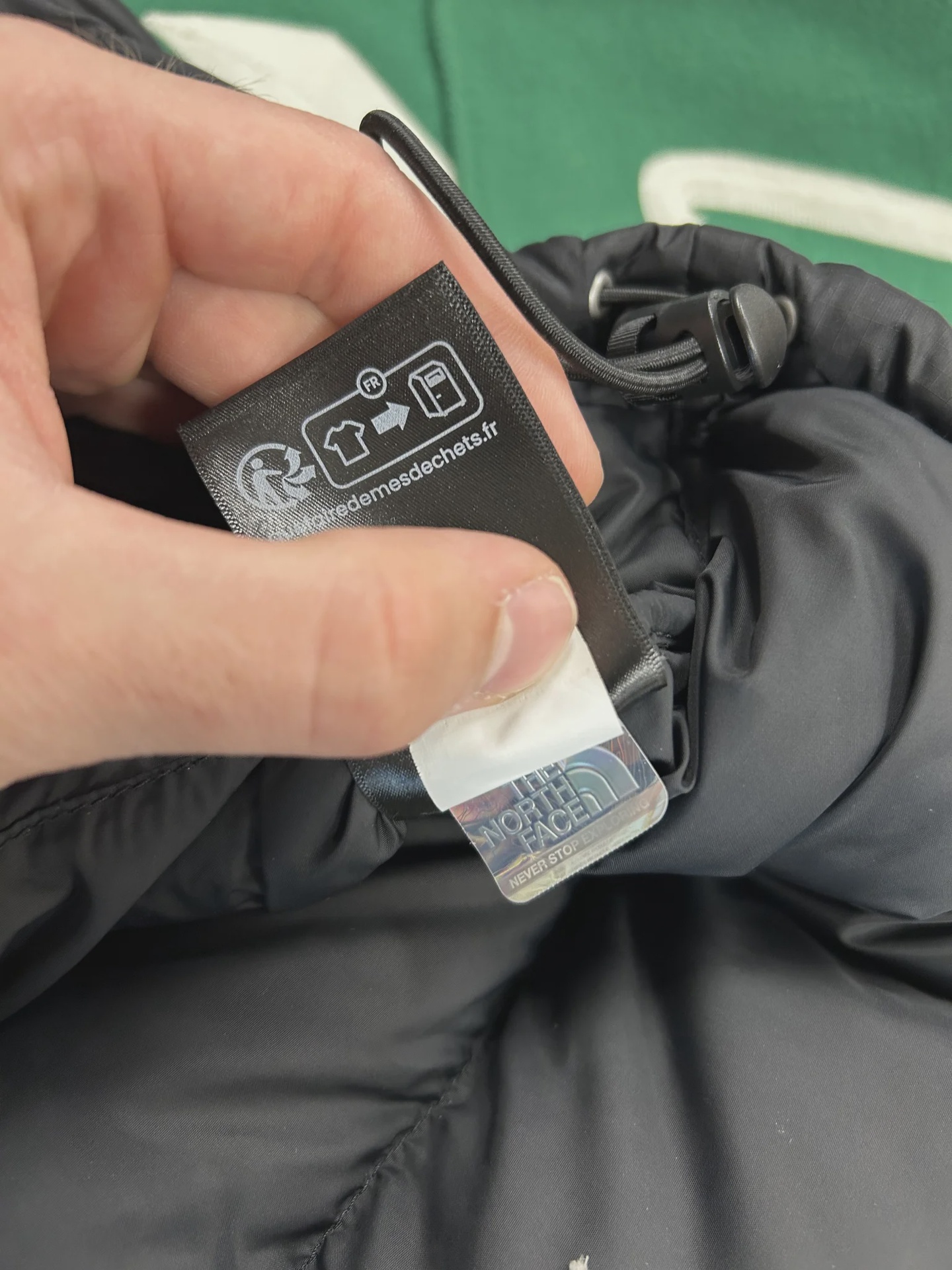 The north face puffer black • Pre-Owned [8956] - photo 2