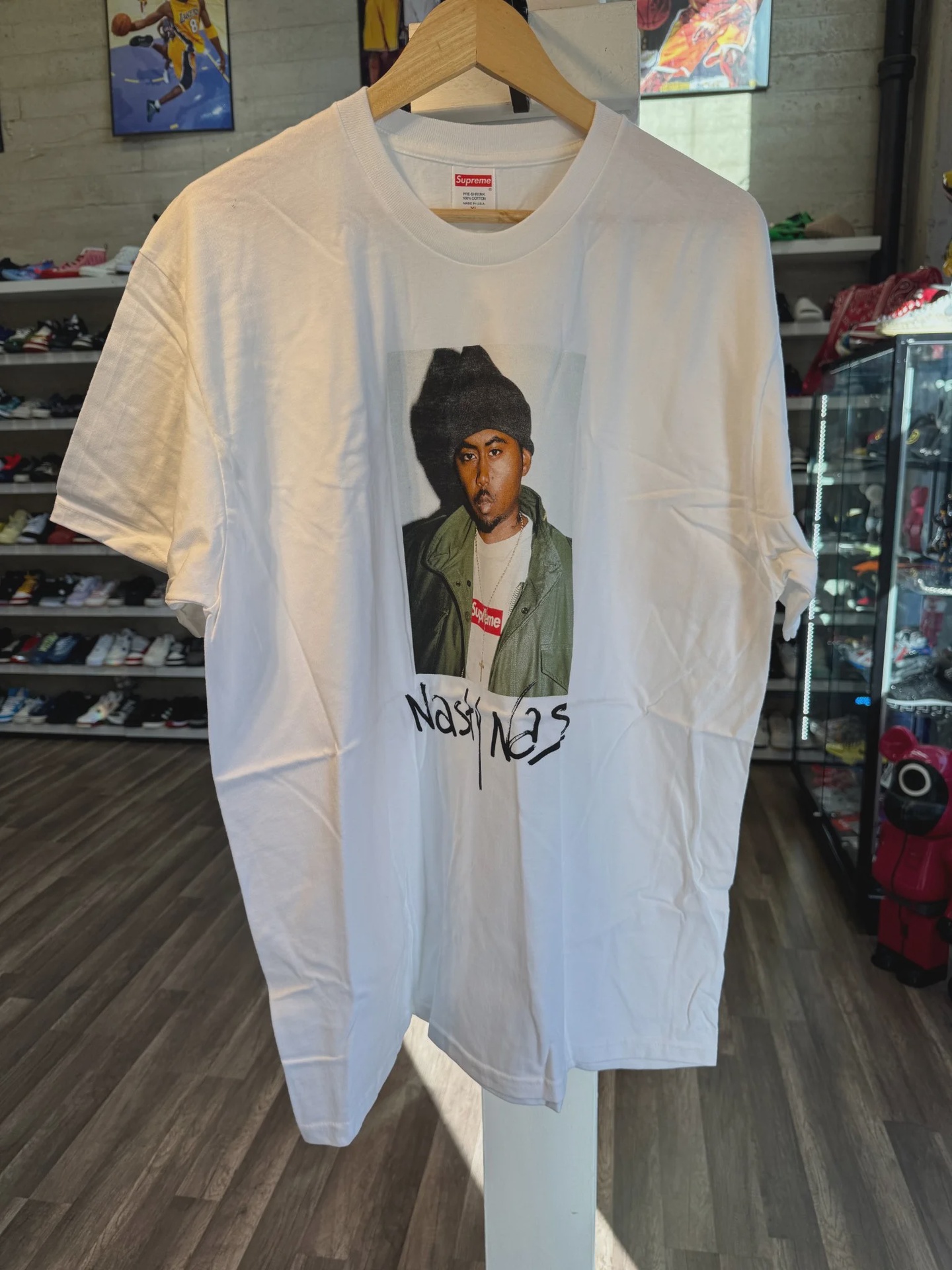 Supreme Supreme Nas Tee - Size XL
