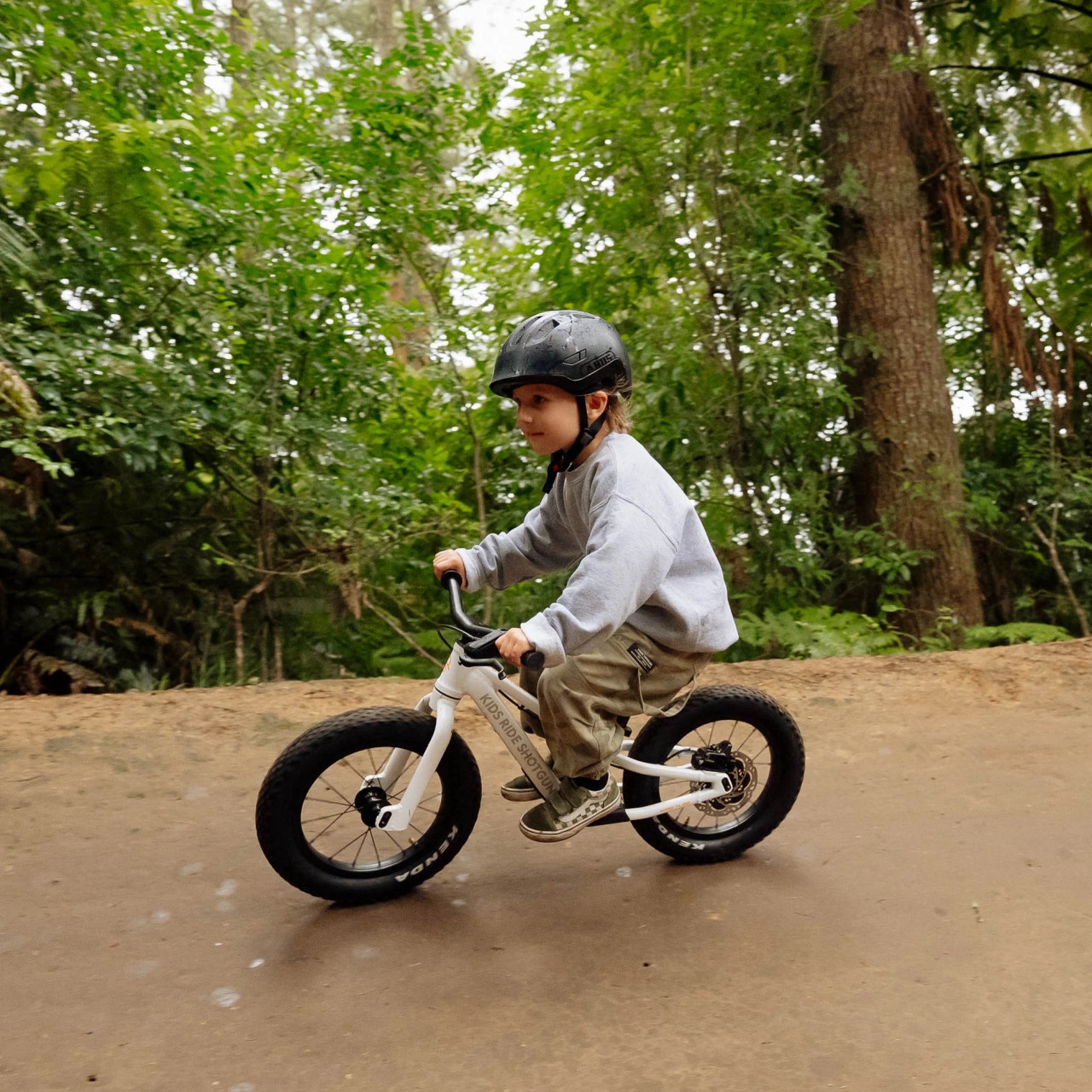 Kids Ride Shotgun Balance Bike 14"