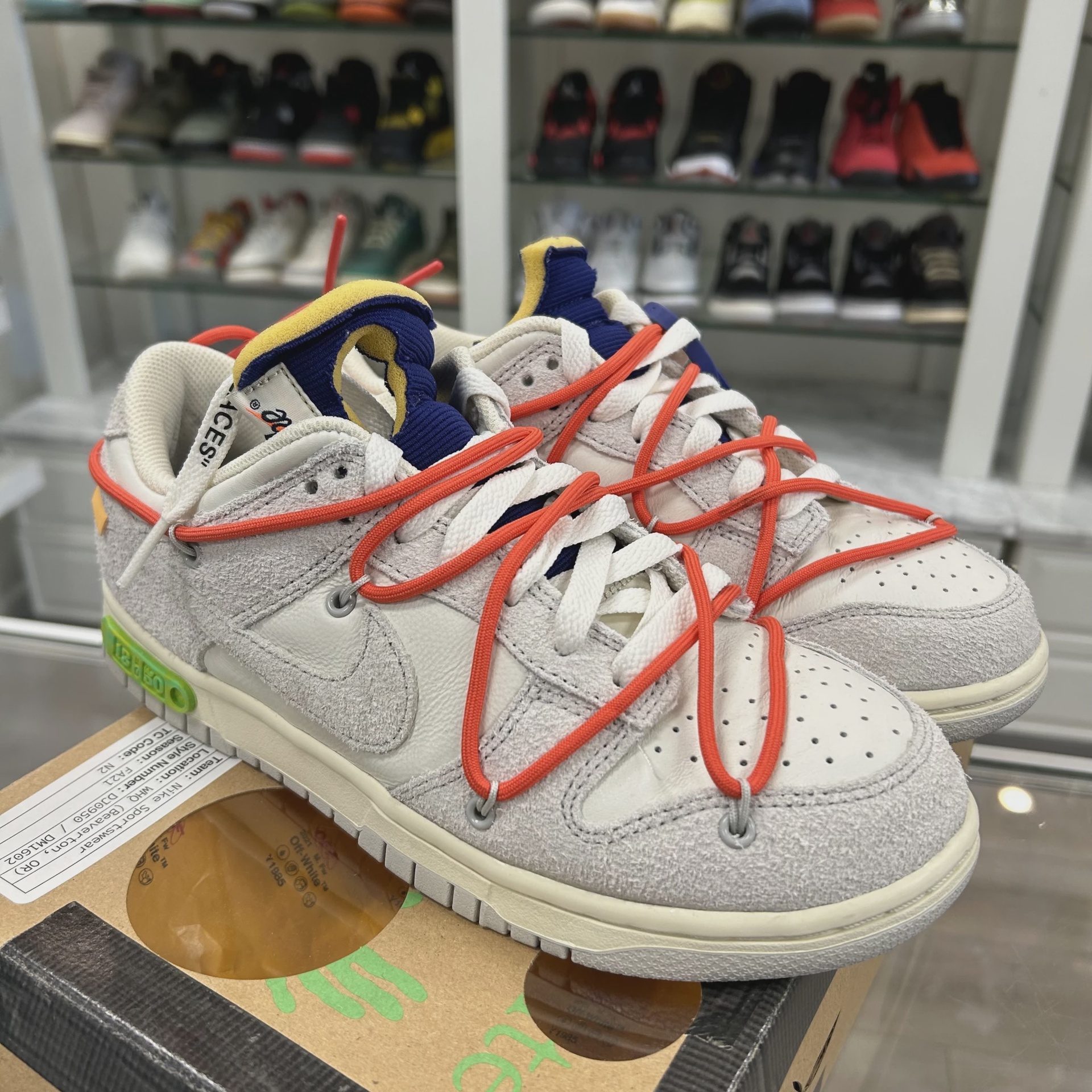 Nike Dunk Low Off-White Lot 13 • Pre-Owned [3366] 5