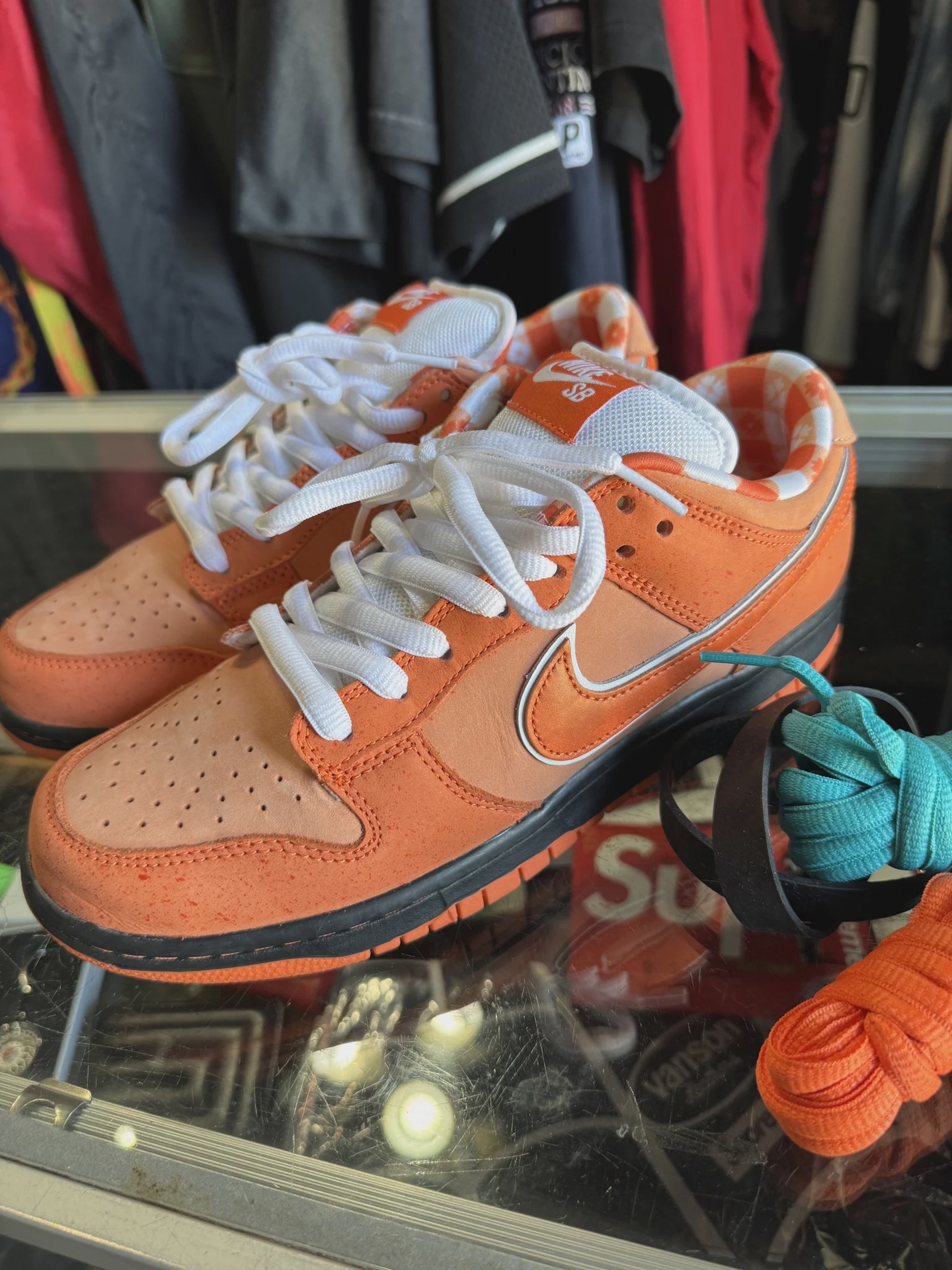 Nike SB Dunk Low Concepts Orange Lobster (No Box) • Pre-Owned [8048] - photo 3