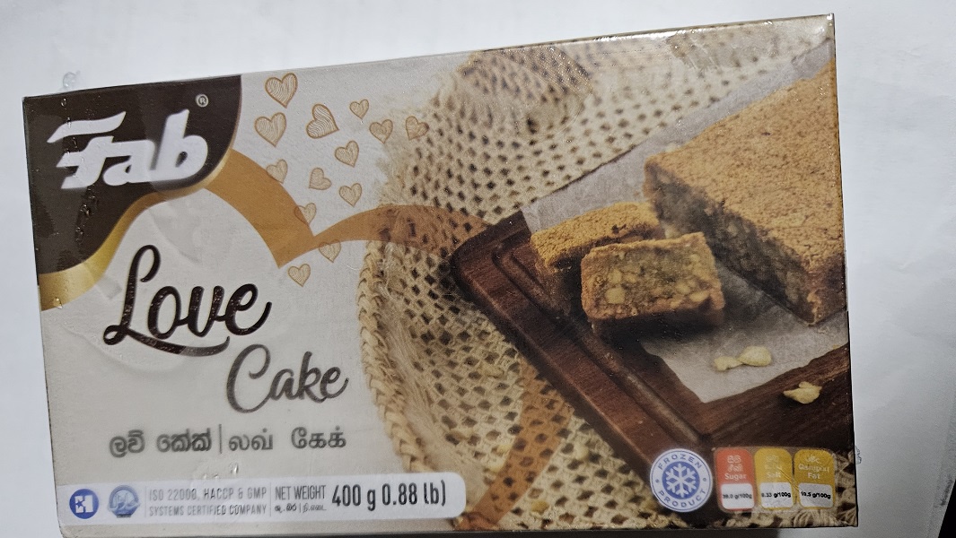 Fab Love Cake 400g (Only on Shop Visits)