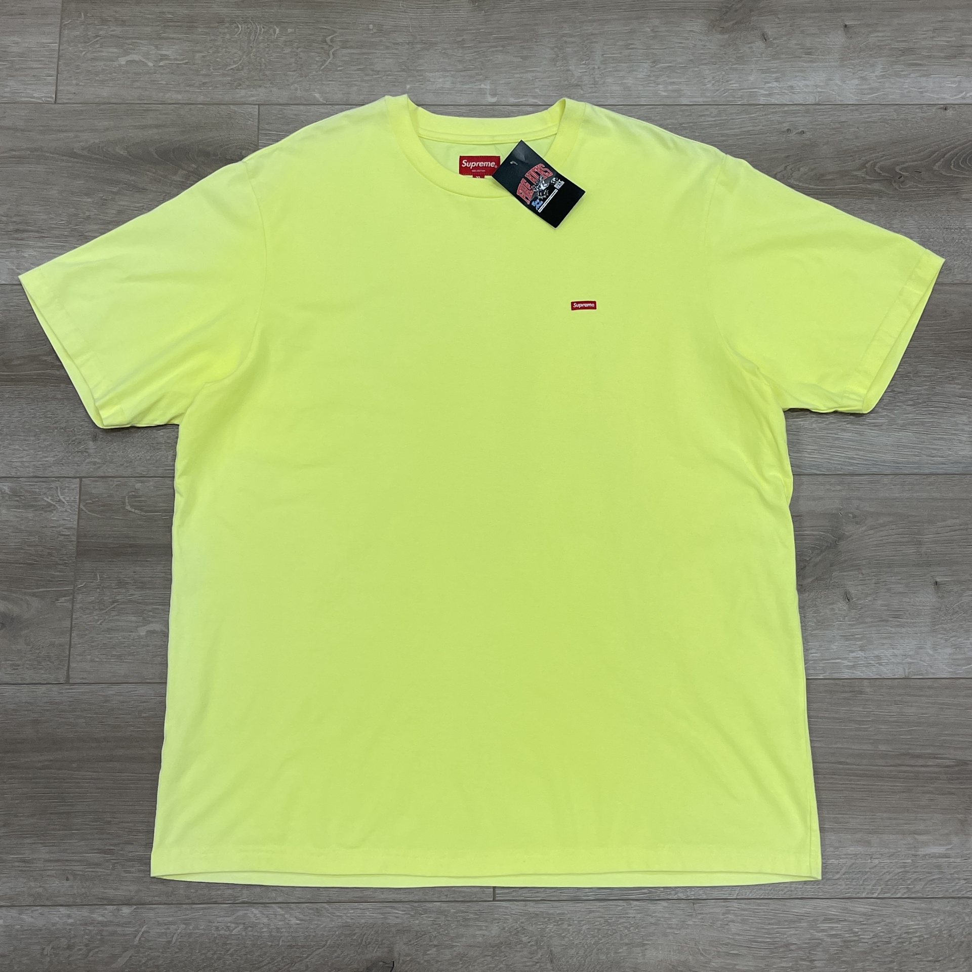 FW20 Supreme Small Box Logo Yellow