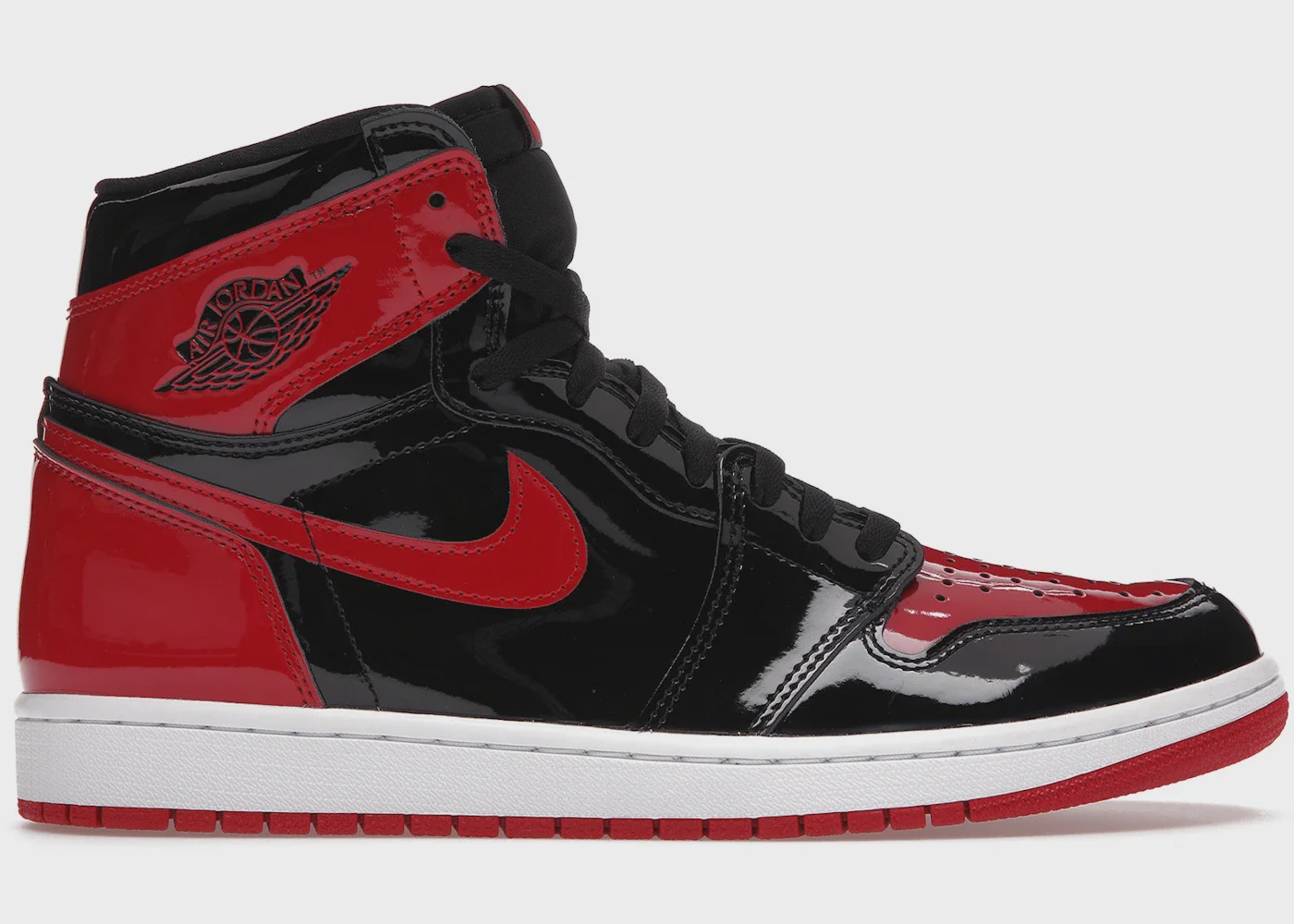 Jordan Jordan 1 Retro High OG Patent Bred - Size US M 10