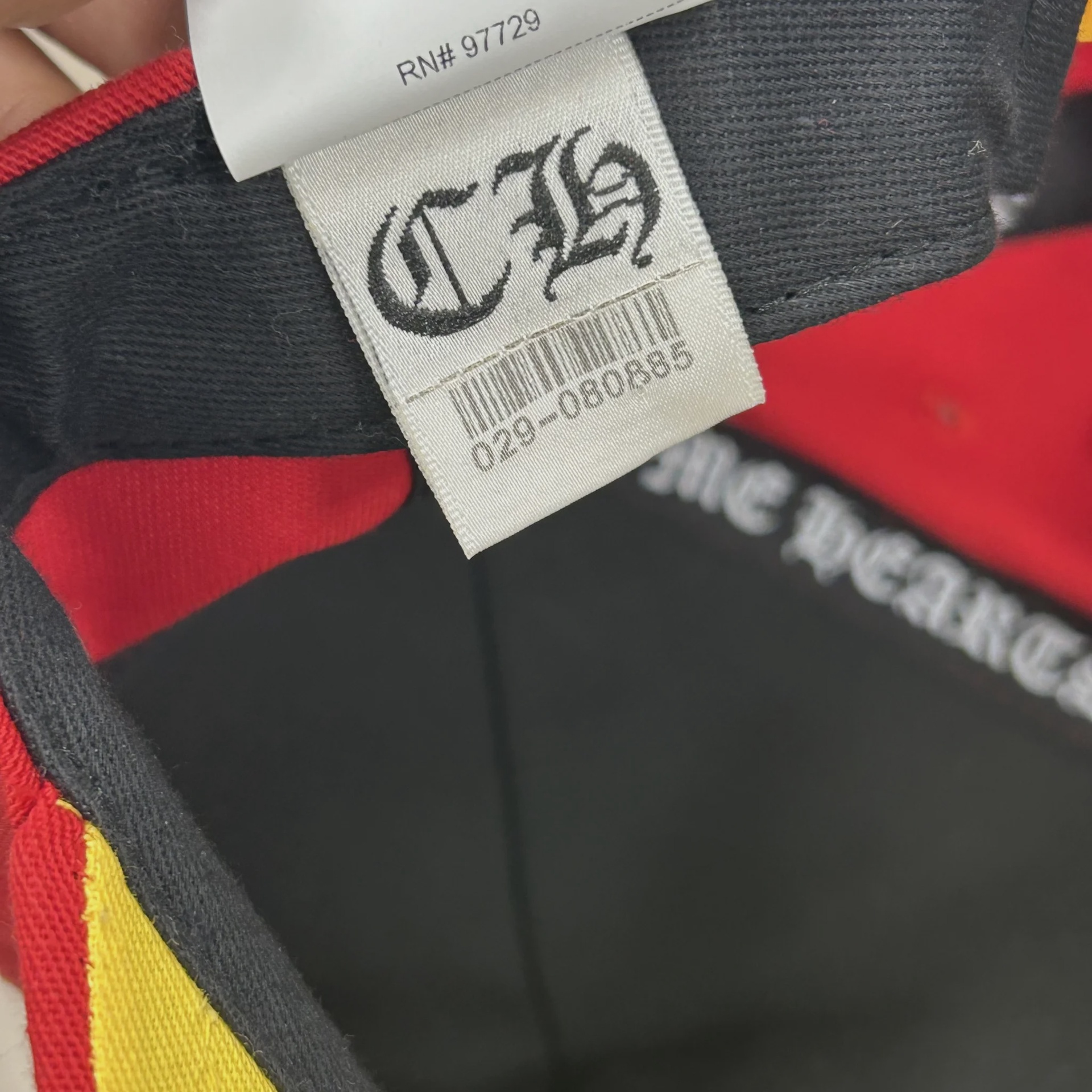 Chrome Hearts Baseball Hat 'Red/Yellow' • Pre-Owned [1013] - photo 8