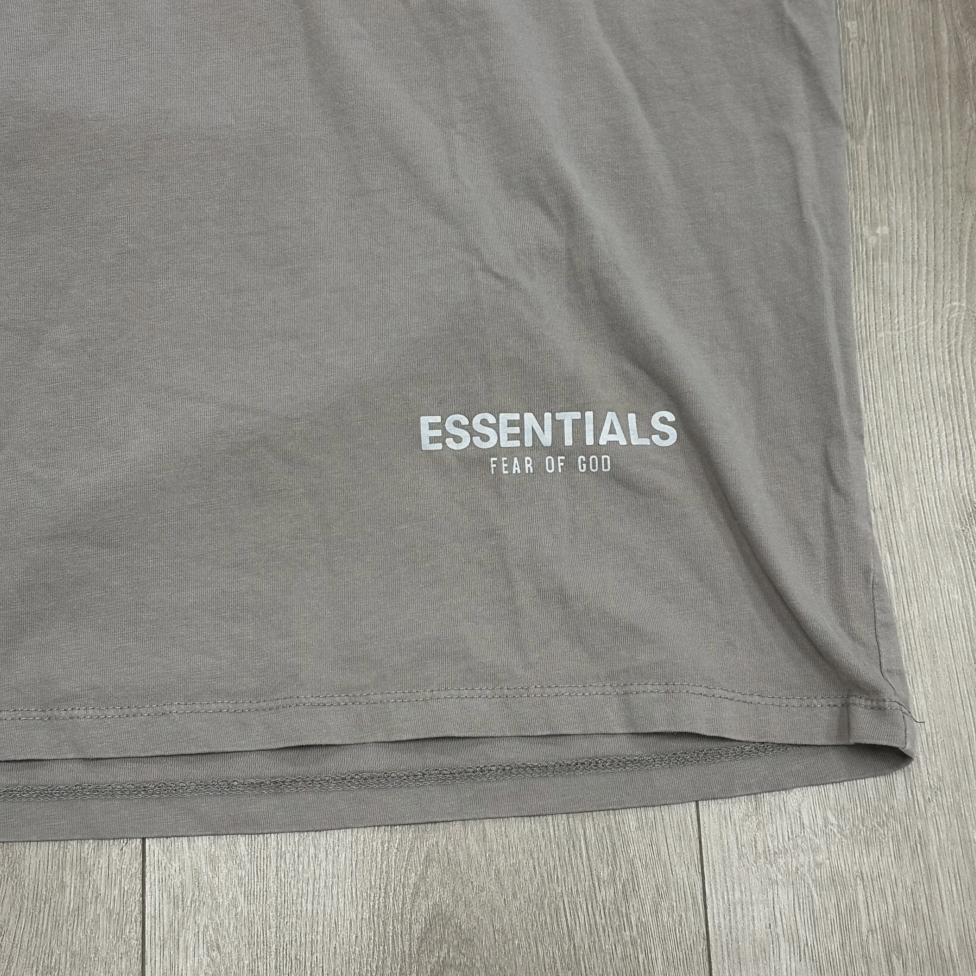 Essentials Brown Bottom Logo Tee • Pre-Owned [8577] 7