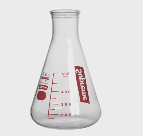 Supreme Hario Erlenmeyer Flask Clear New  • Brand New [1364]