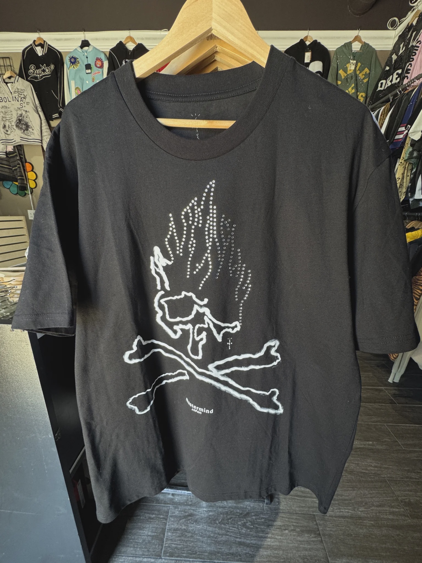 Travis Scott Cactus Jack For Mastermind Skull T-Shirt XL • Pre-Owned [4097] - photo 1
