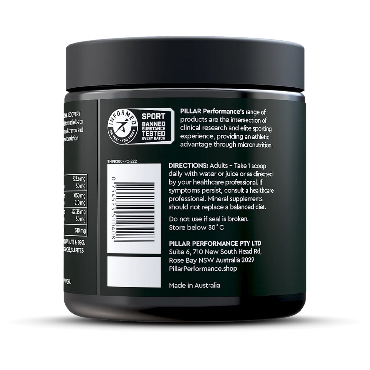Pillar Triple Magnesium Powder