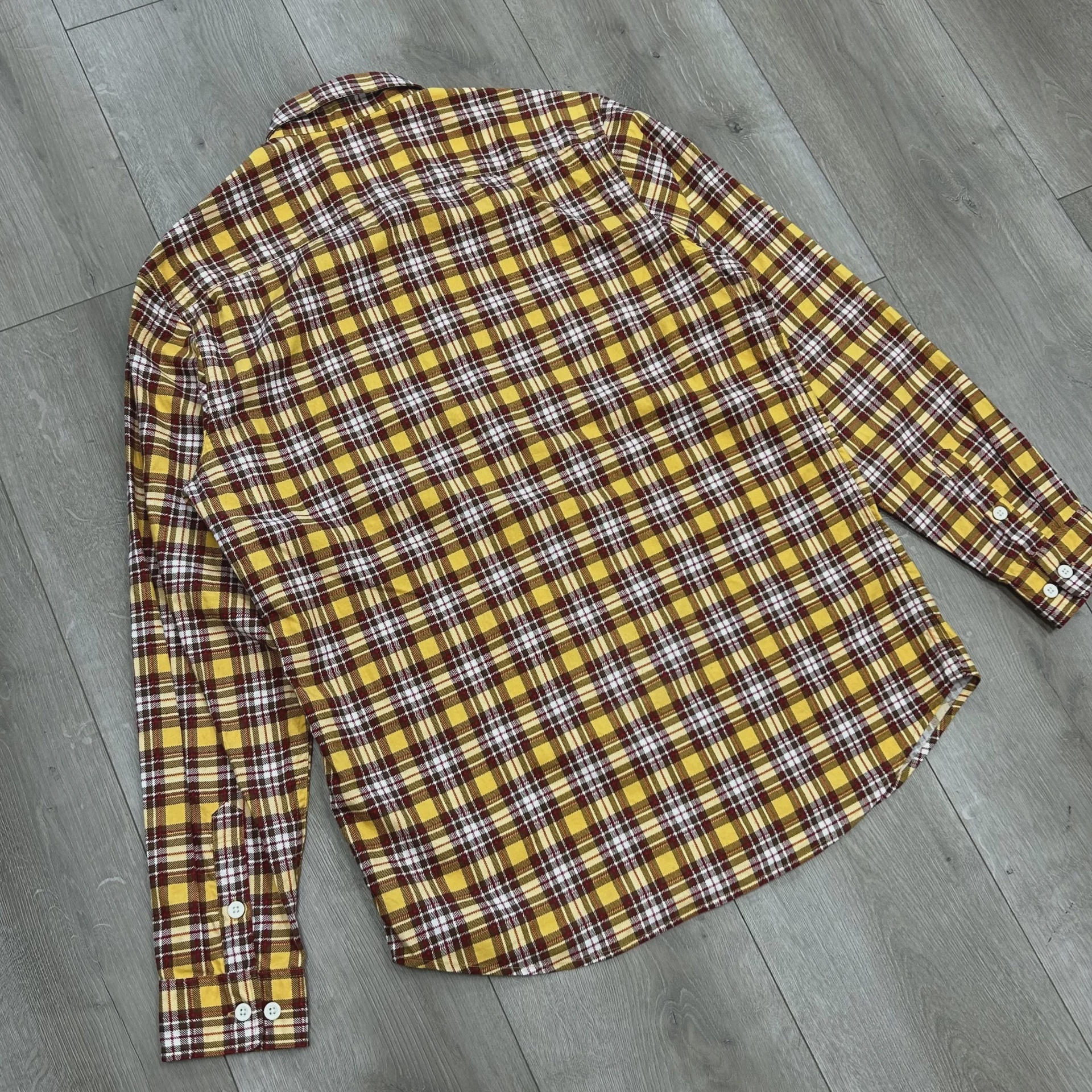 Supreme Printed Plaid Flannel Work Shirt • Pre-Owned [2546] - photo 6