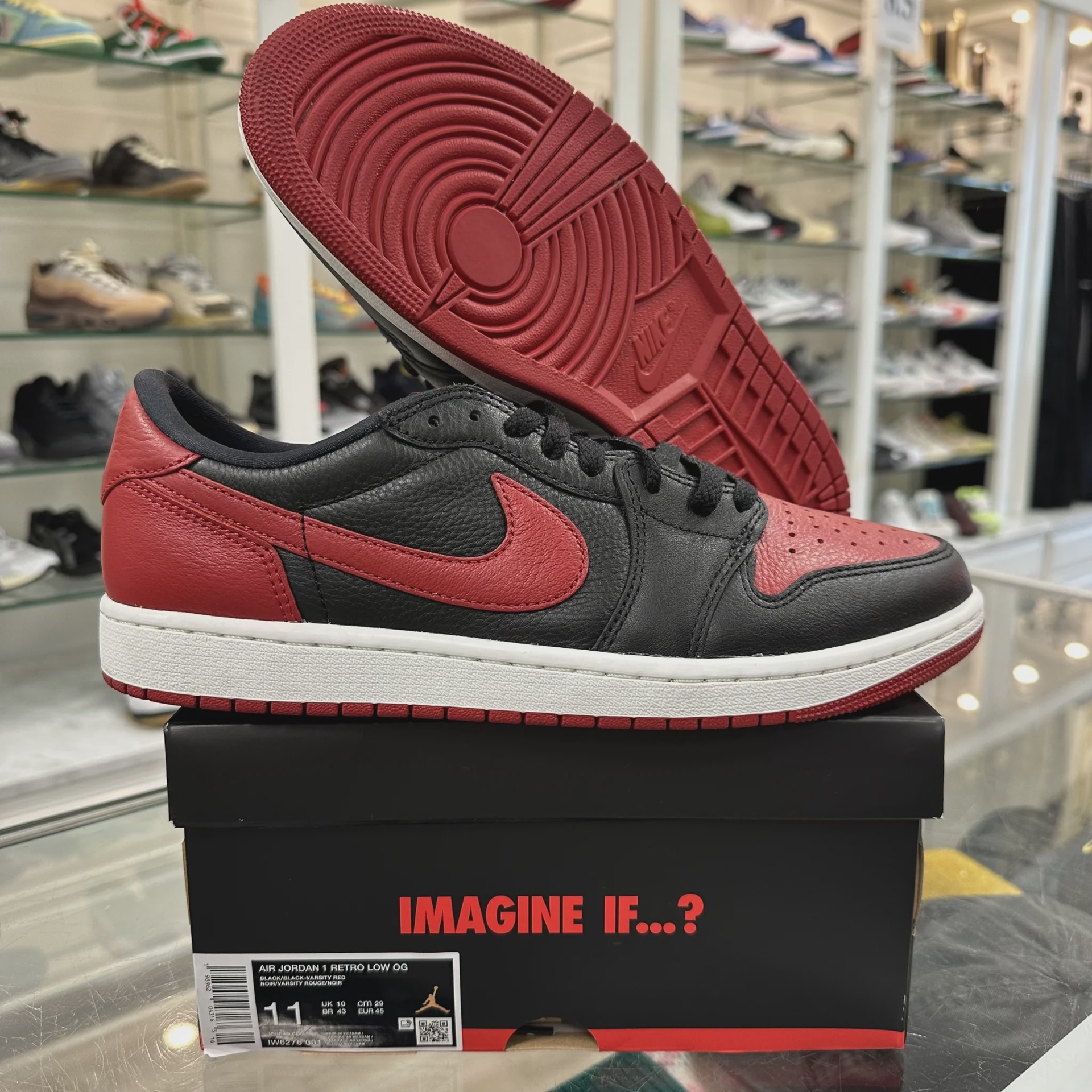 Jordan Air Jordan 1 Retro Low Original Banned - Size US M 11