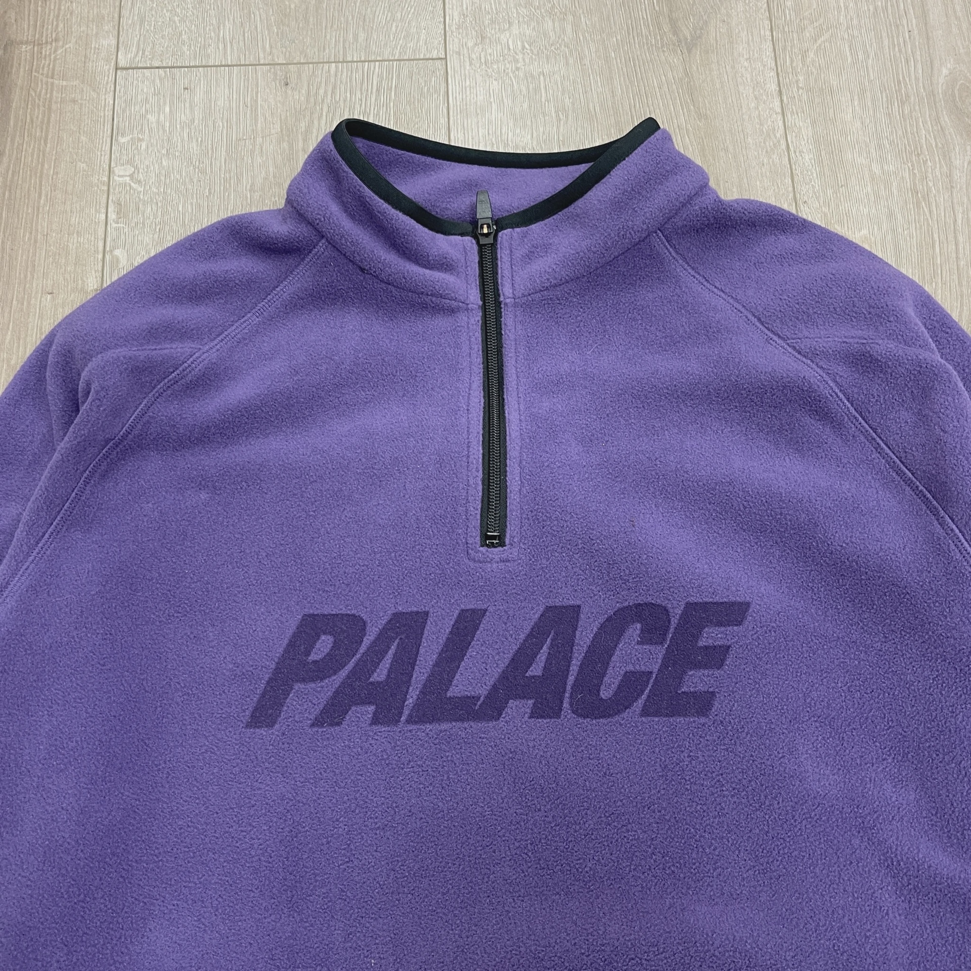 Palace Polartec 1/4 Zip Purple • Pre-Owned [7407] 9