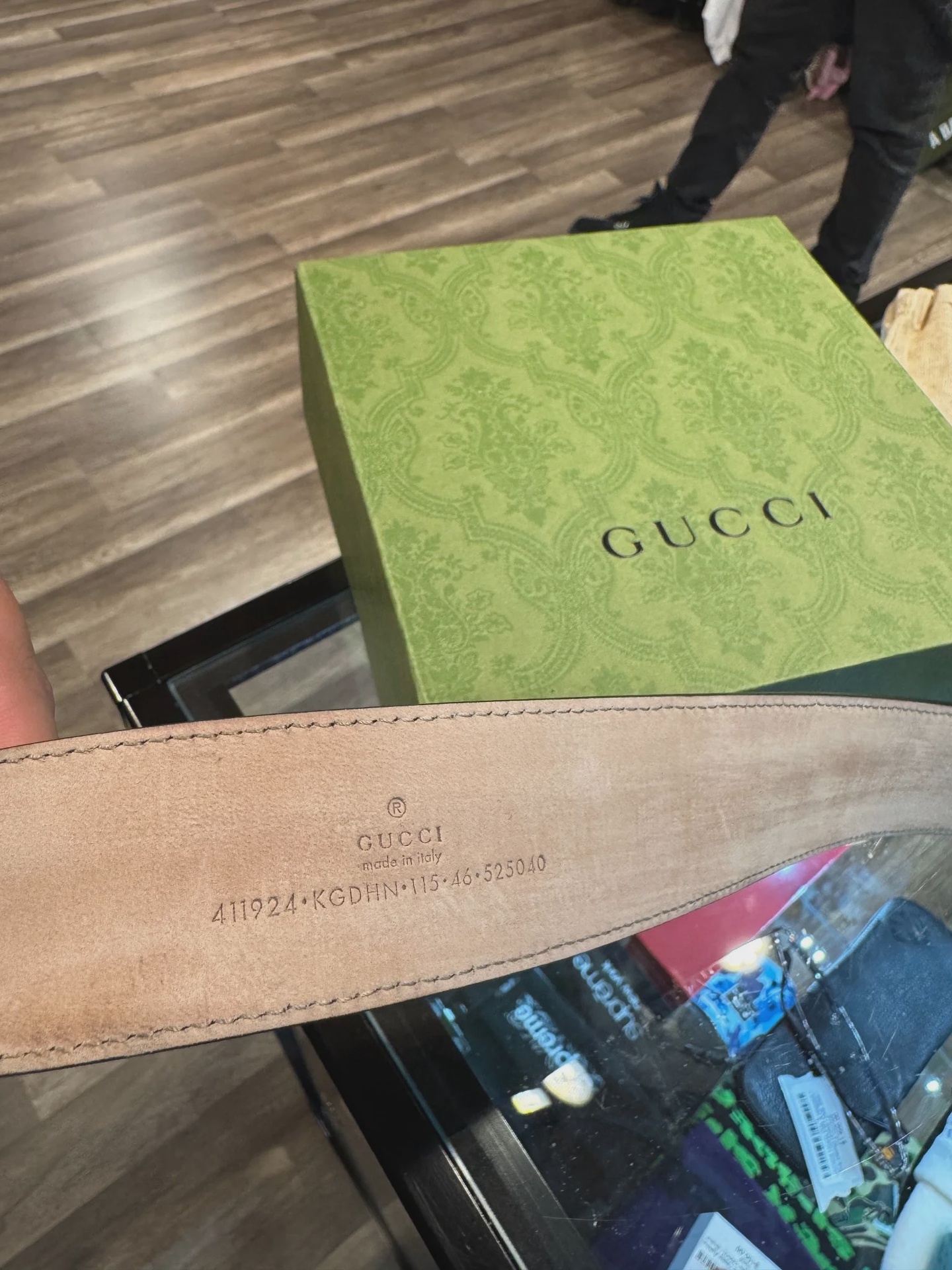 Gucci GG Canvas Belt (36-40) • Pre-Owned [8622] - photo 3