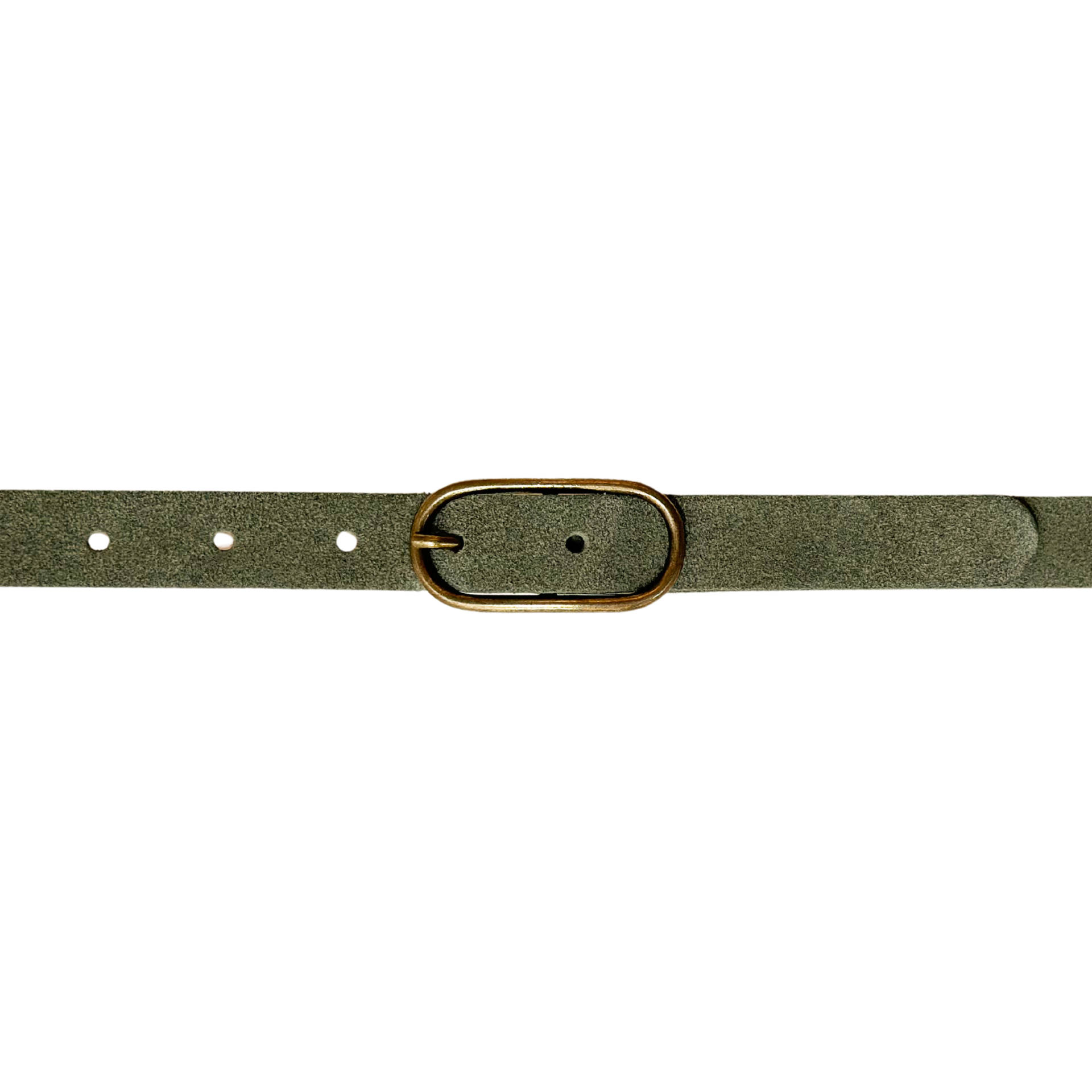 Luna slim belt - Green gold — foto 1