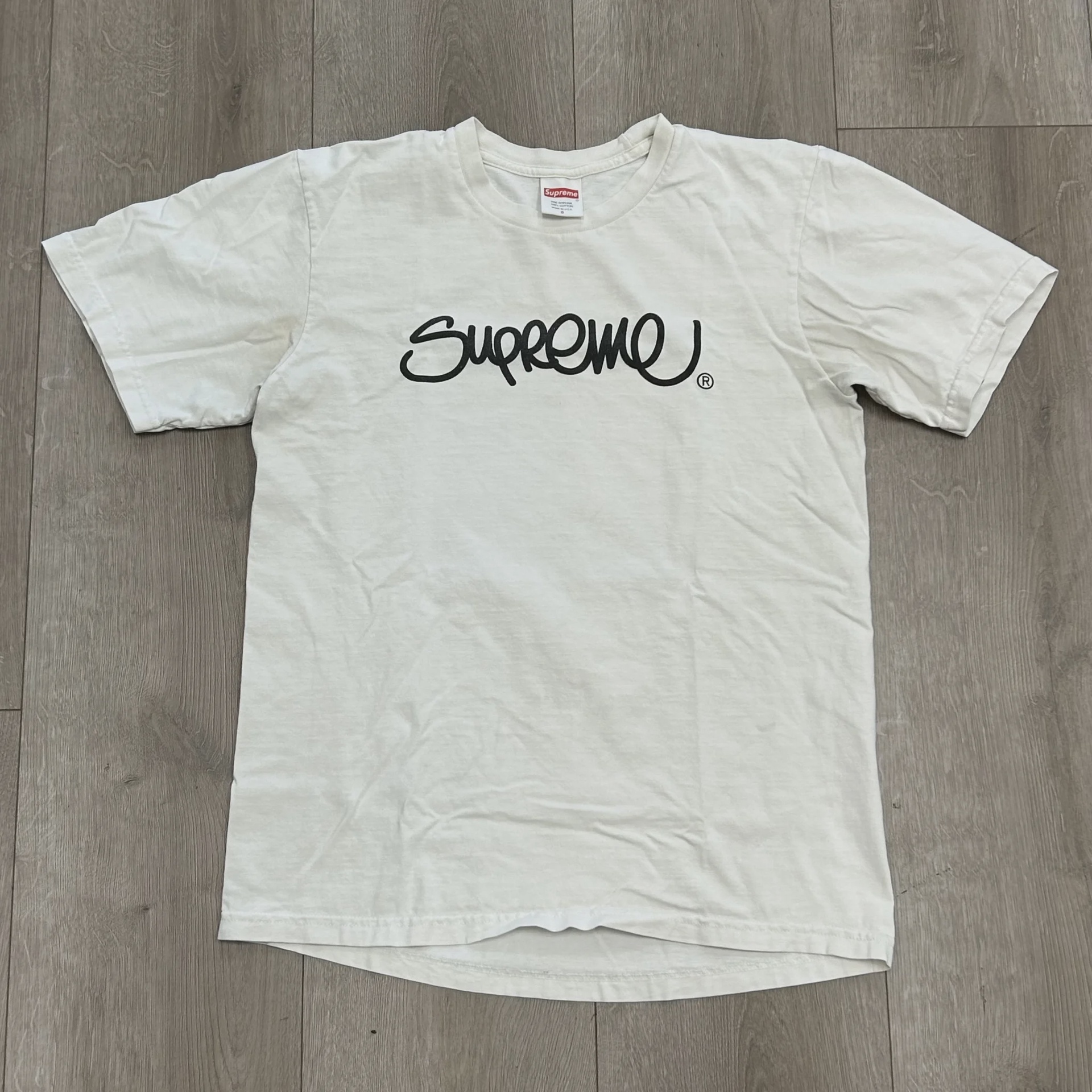 Supreme white tee • Pre-Owned [6462] - photo 1