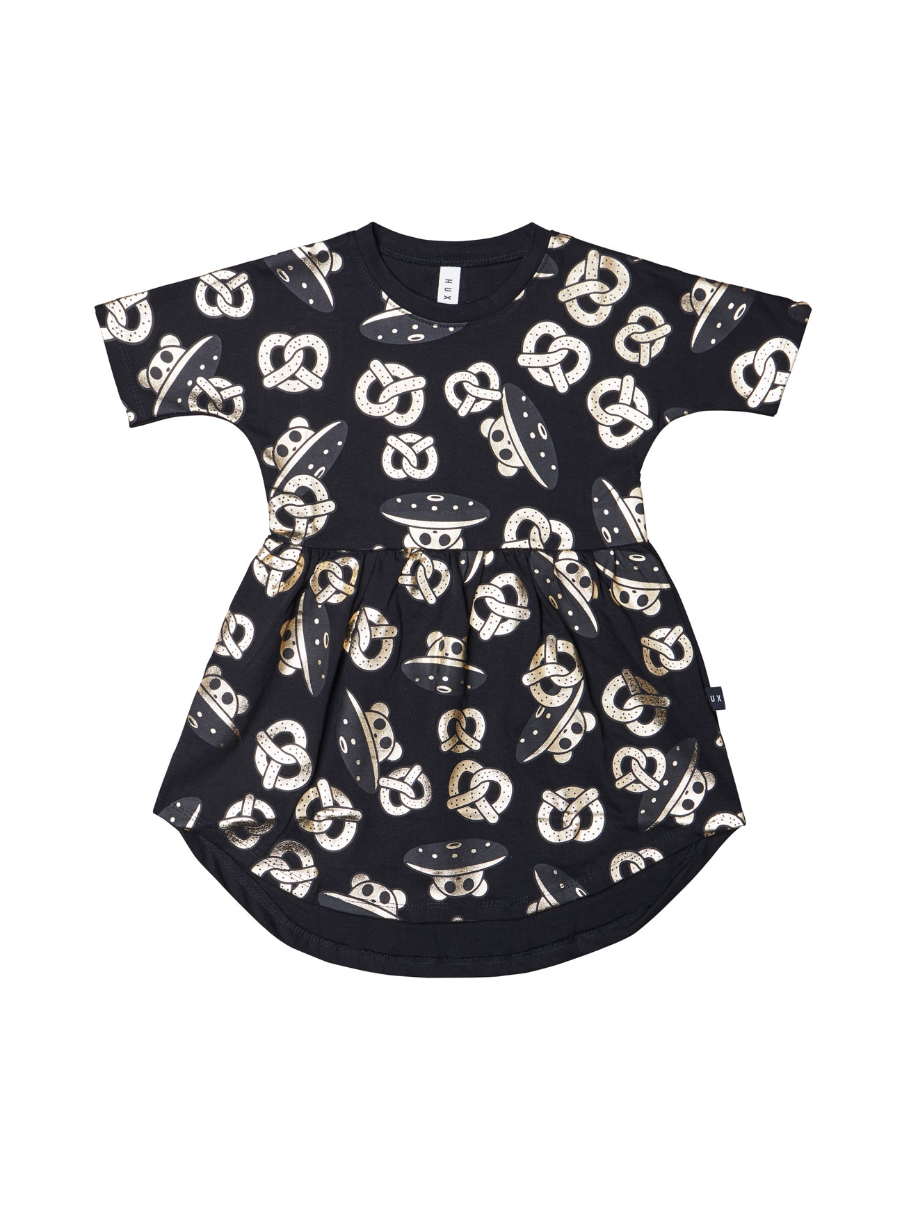 UFO PRETZEL SWIRL DRESS