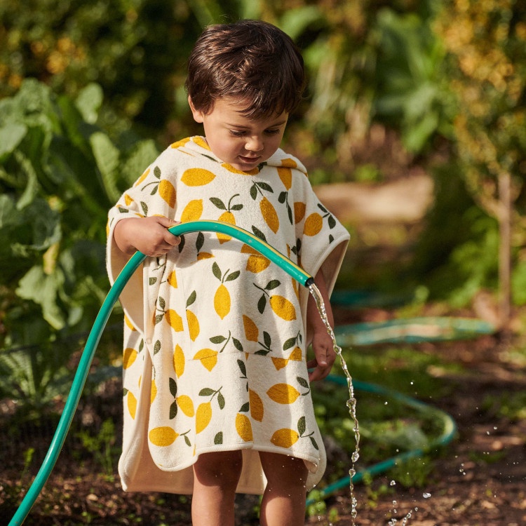 PONCHO TOWEL - LEMMONY PRINT