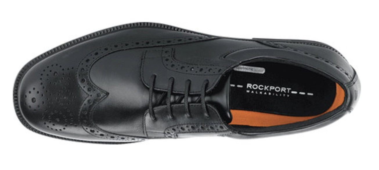 rockport wingtip shoes
