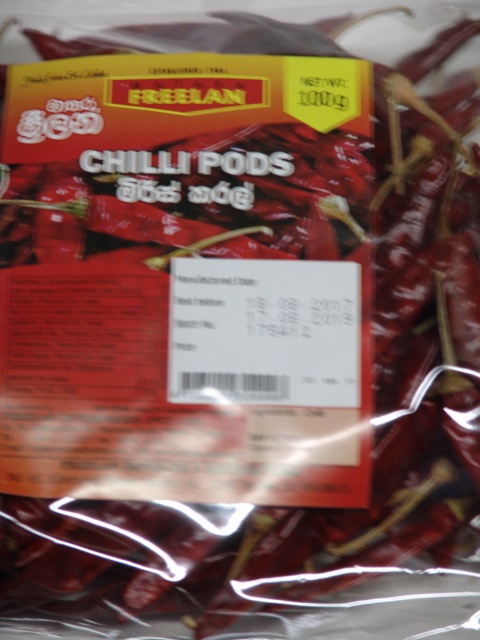 Freelan Chilli Pods 100g