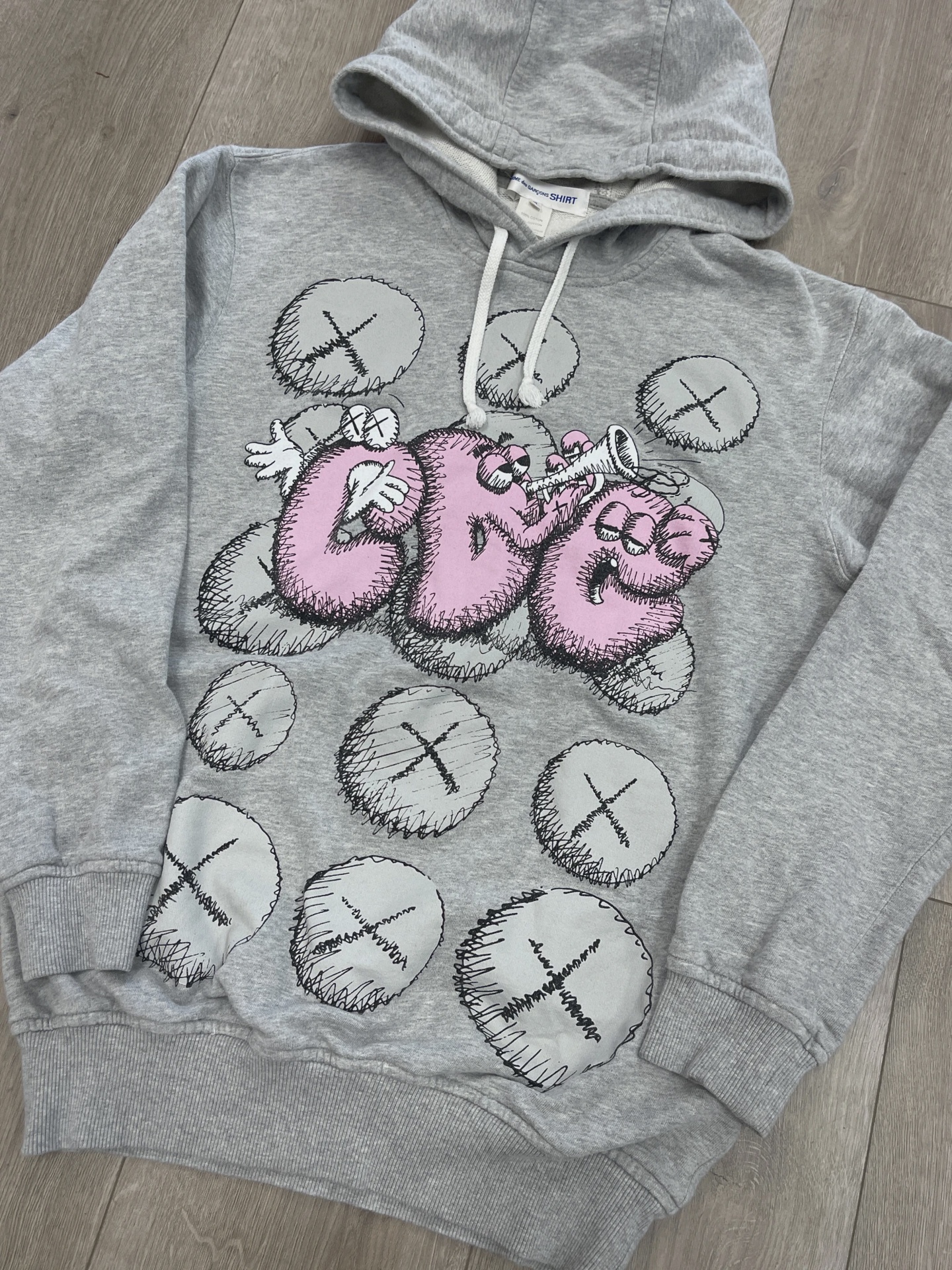 Comme des Garçons X Kaws hoodie • Pre-Owned [7408] 6