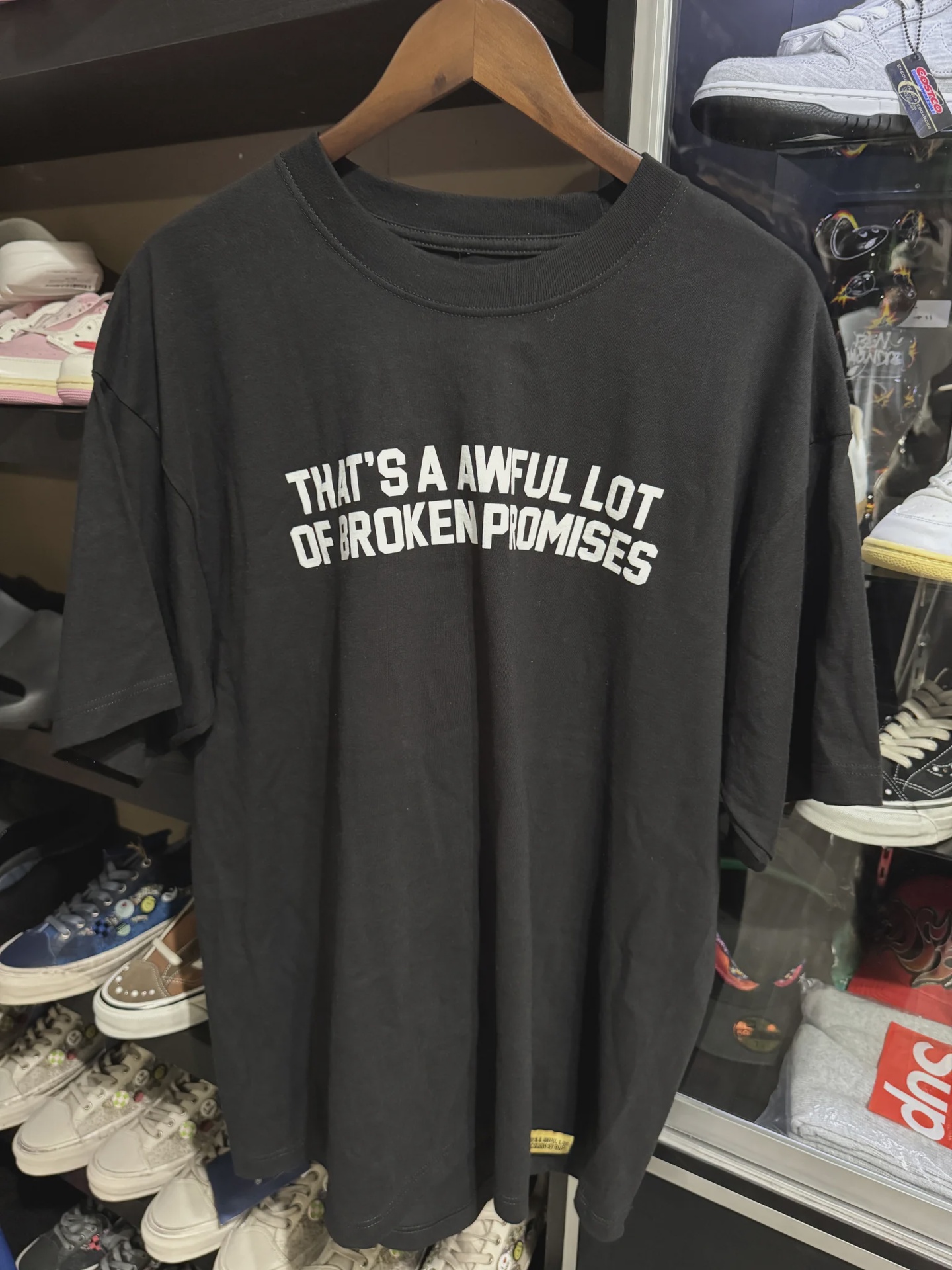 ALOCS Classic Black Tee • Brand New [3490]