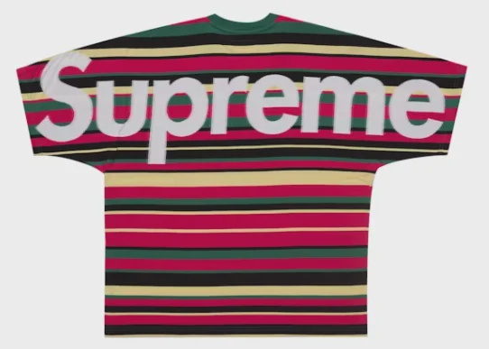 Supreme Intarsia S/S Top (SS25) Stripe • Brand New [0935] - photo 1