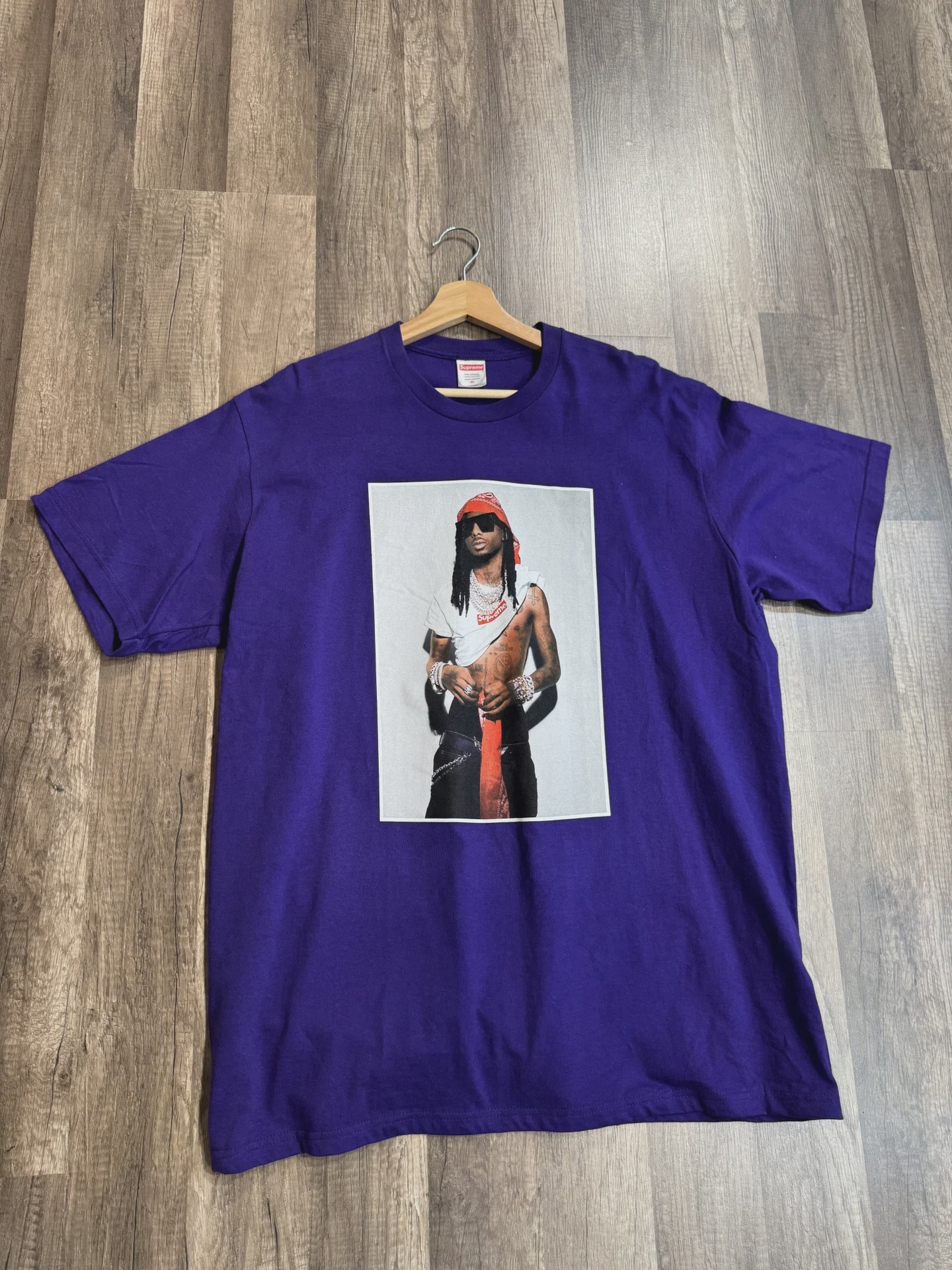 Supreme Supreme Playboi Carti Tee Purple - Size XL