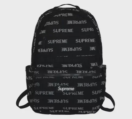Supreme Logo Backpack (FW26) Black • Brand New [8194] - photo 2