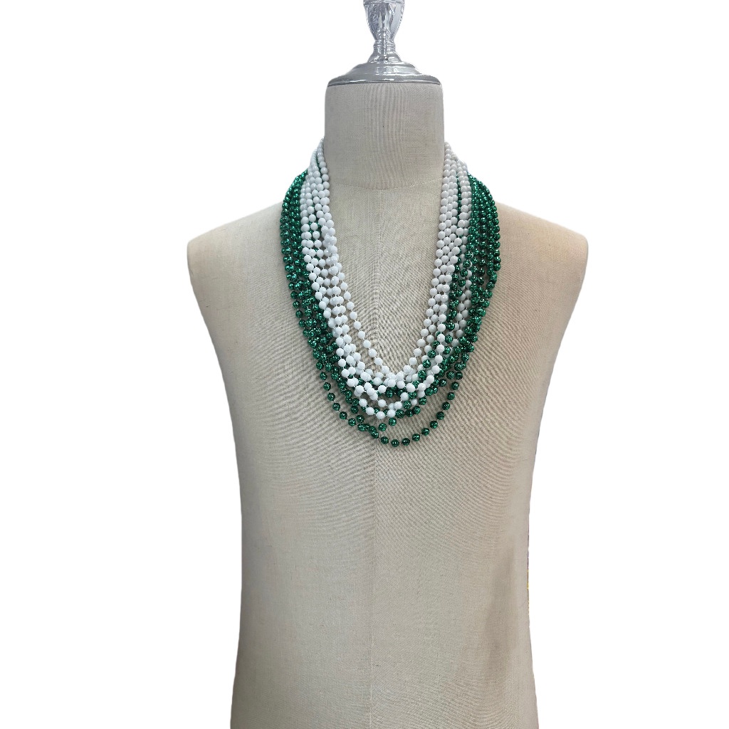 TB0337N - 33"X7mm Disco Metallic Green White