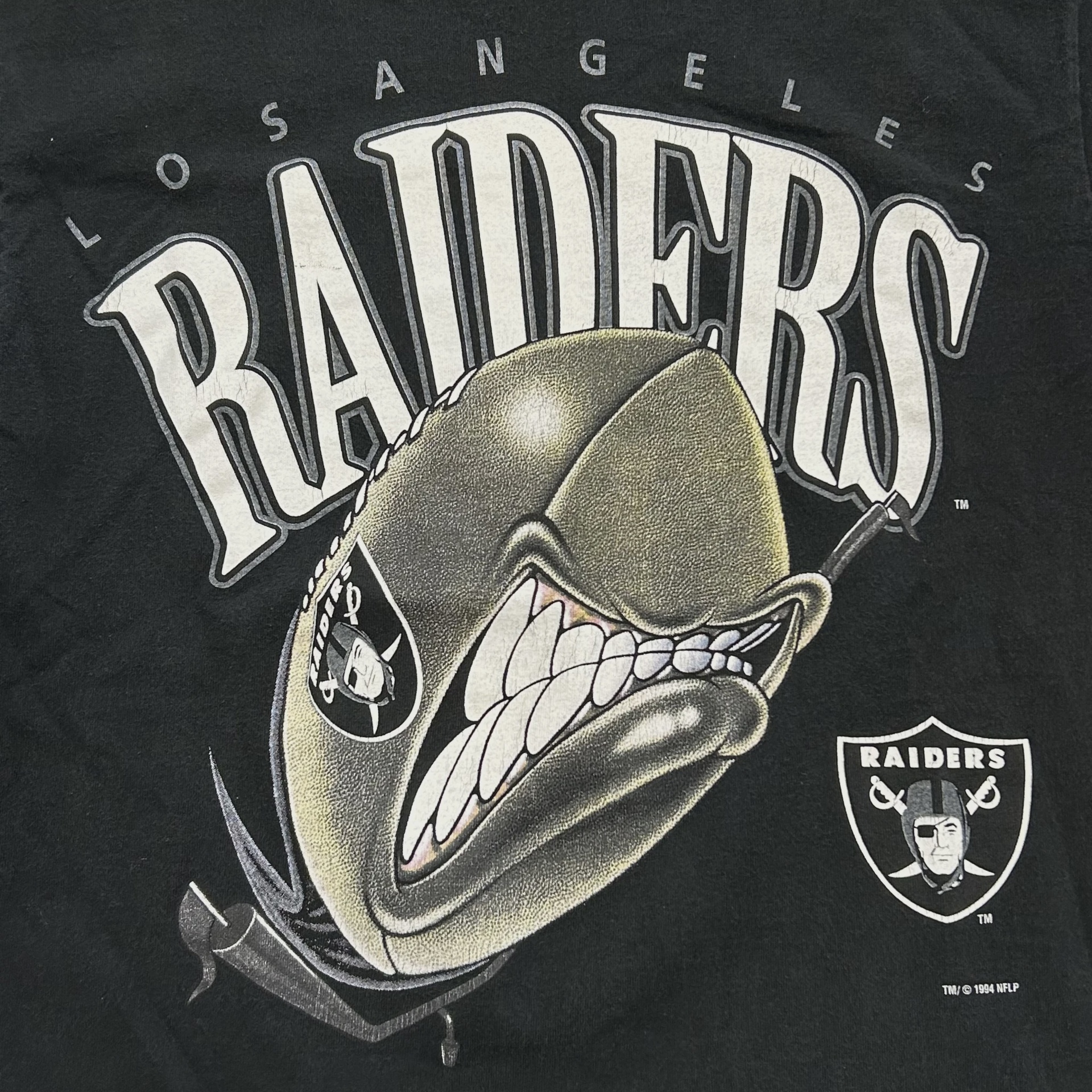 vintage oakland raiders tee • Pre-Owned [3183] 3
