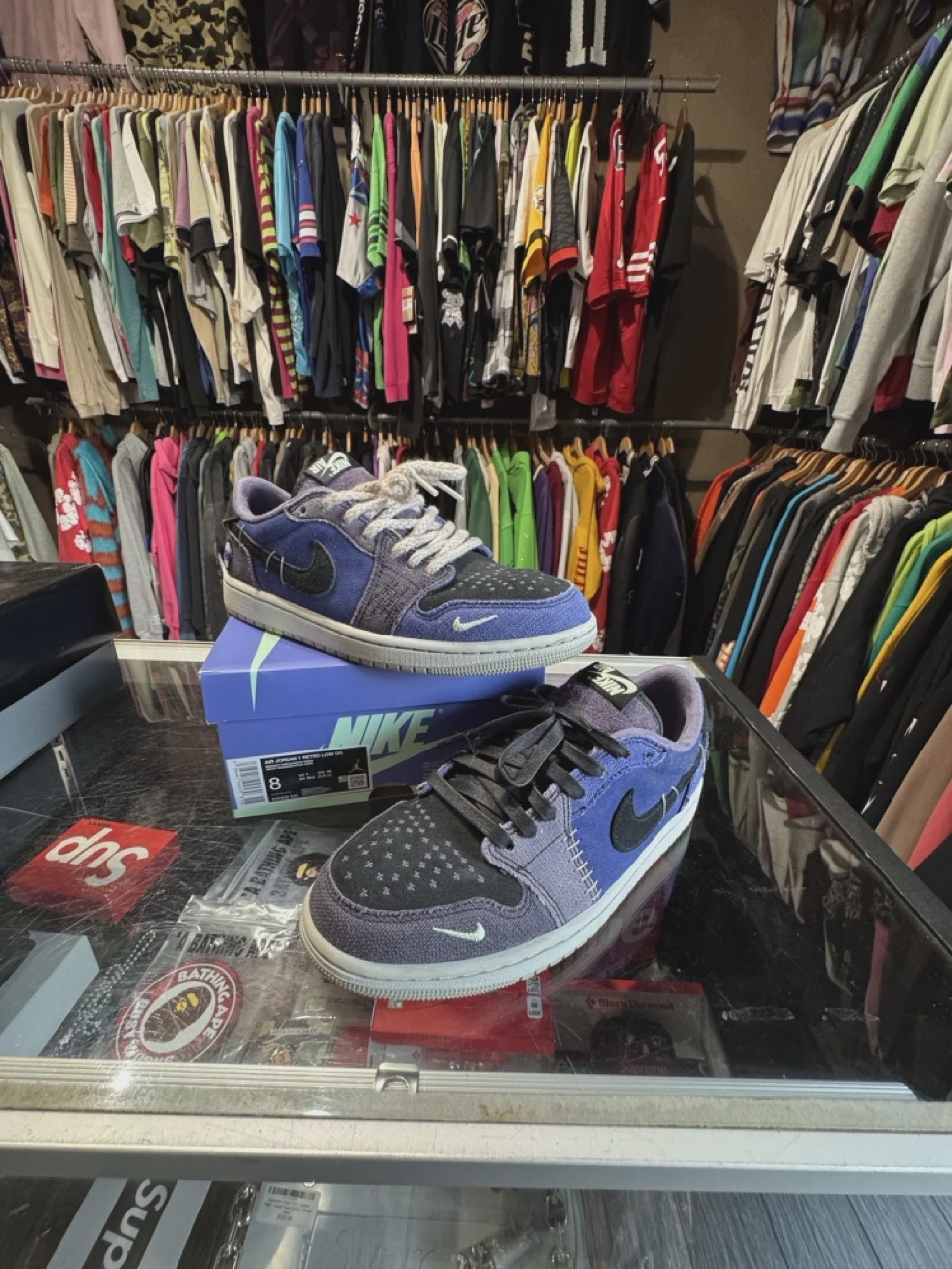 Air Jordan 1 Retro Low Original Zion Williamson Voodoo Alternate • Pre-Owned [5077]
