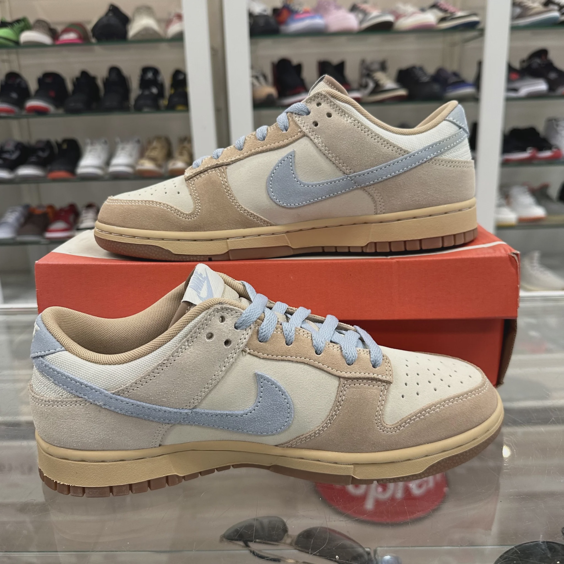 Nike Dunk Low Sanddrift Light Armory Blue • Pre-Owned [7722] - photo 2
