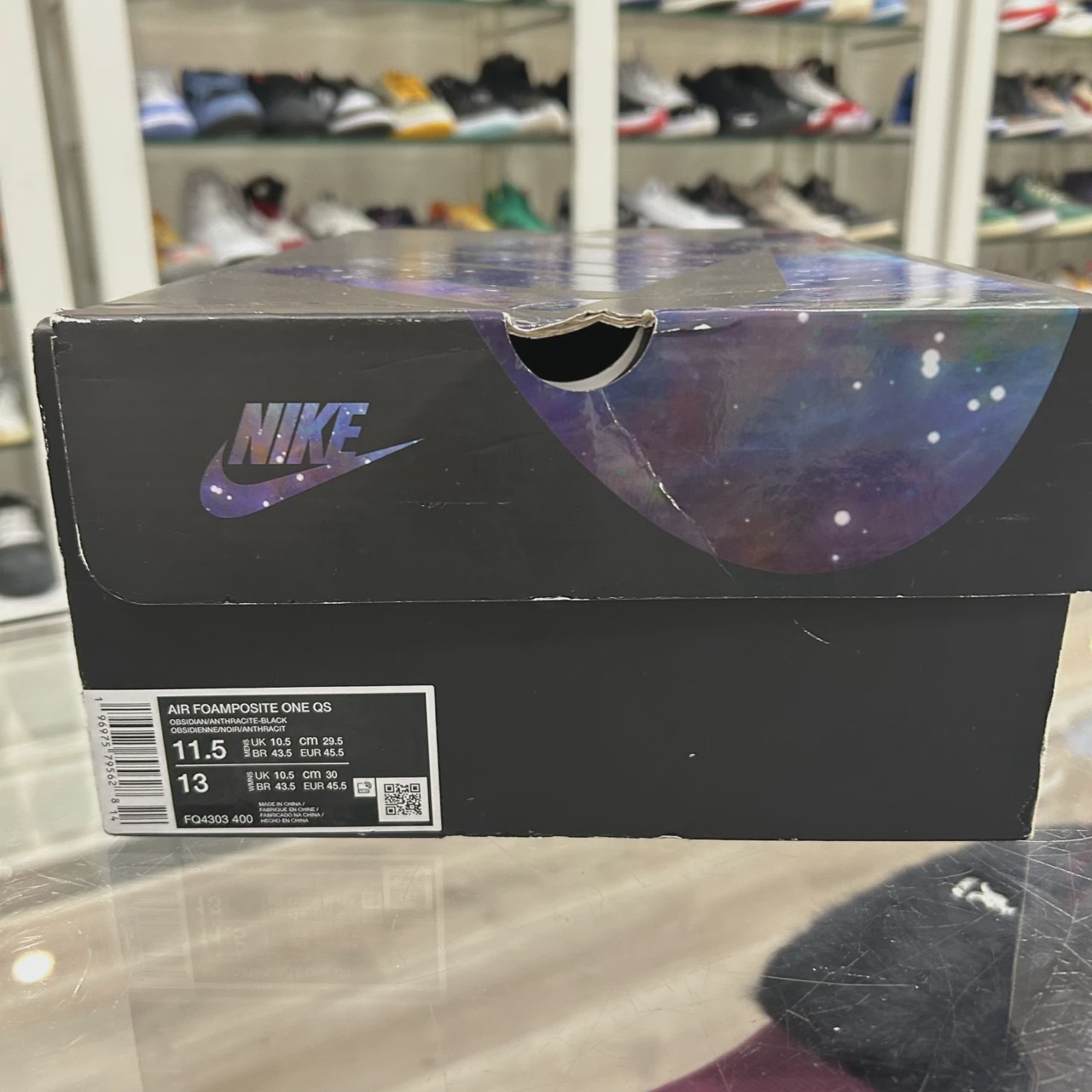 Nike Air Foamposite One Galaxy (2025) • Pre-Owned [1716] 7